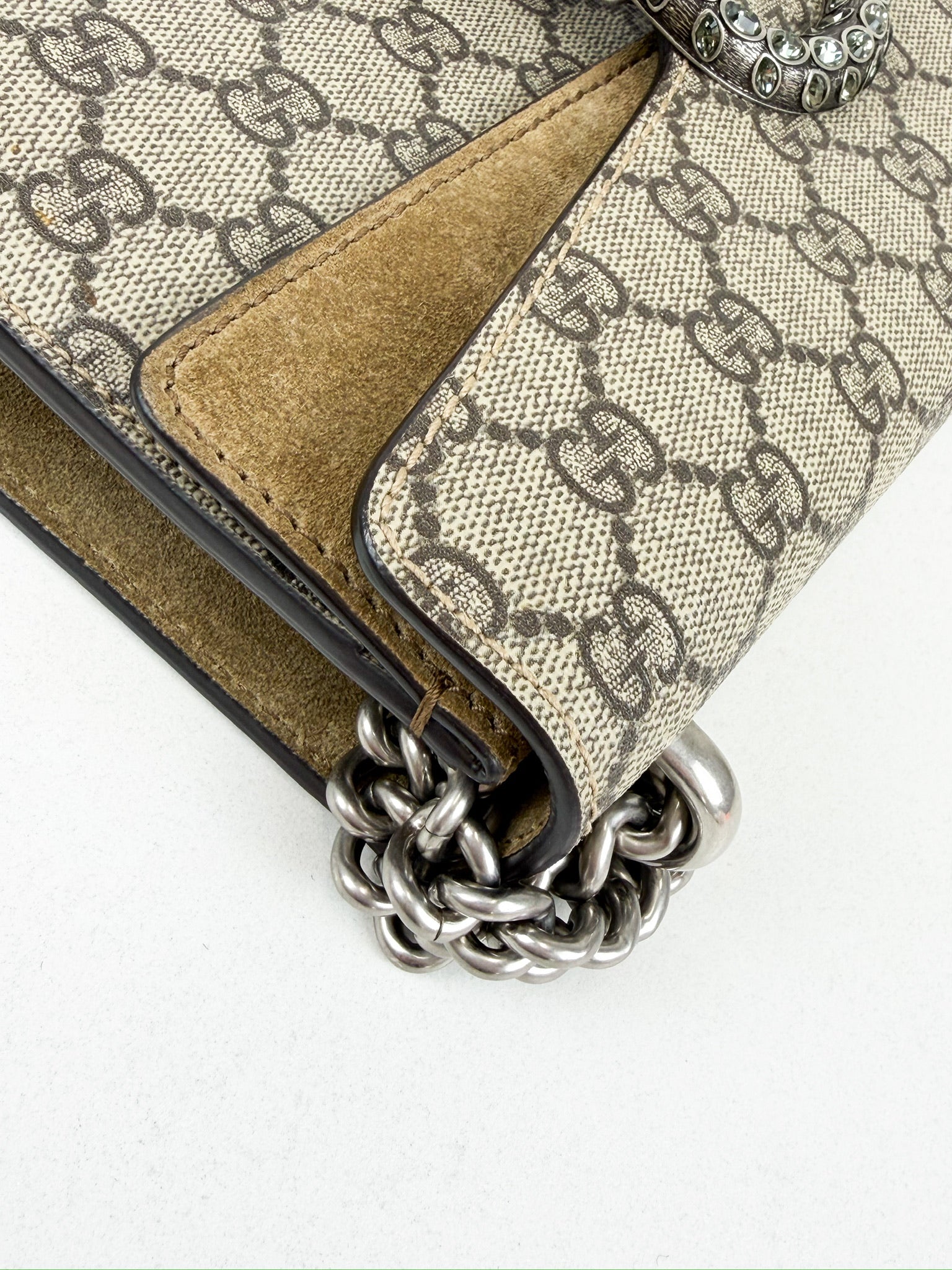 Gucci Small Dionysus GG Supreme Shoulder Bag