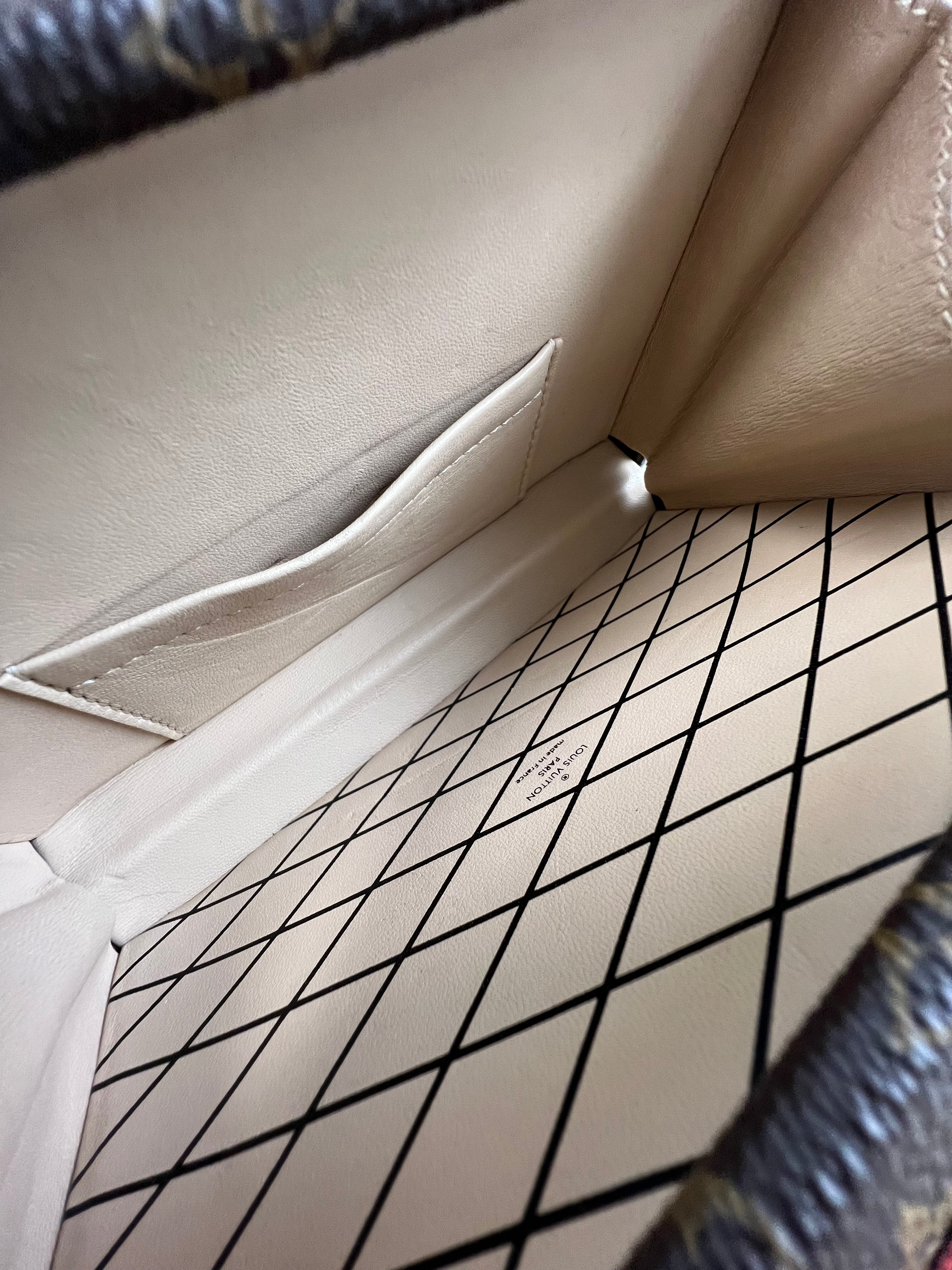 Louis Vuitton Reverse Petite Malle Bag