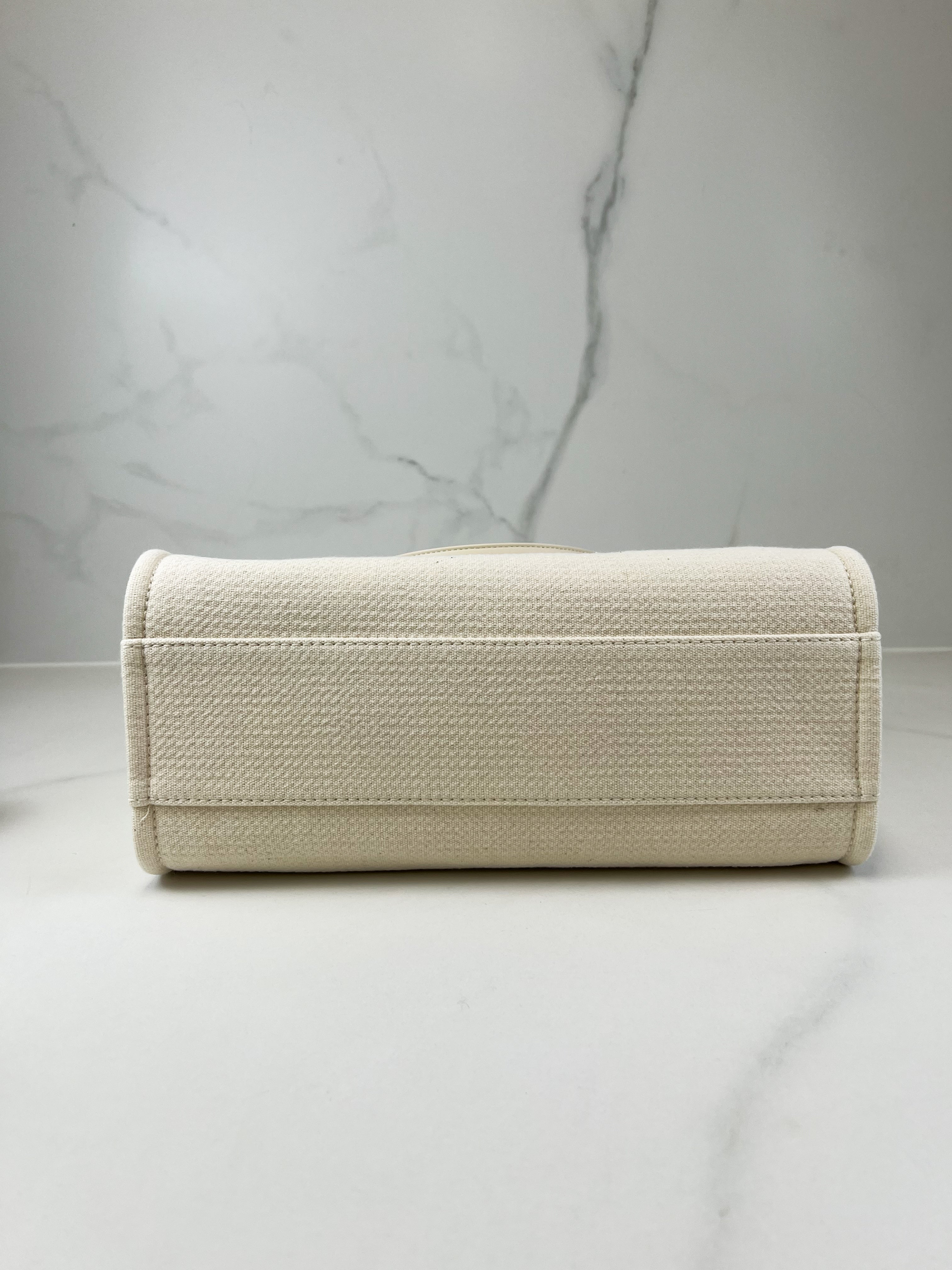 Chanel Canvas Deauville in Light Beige