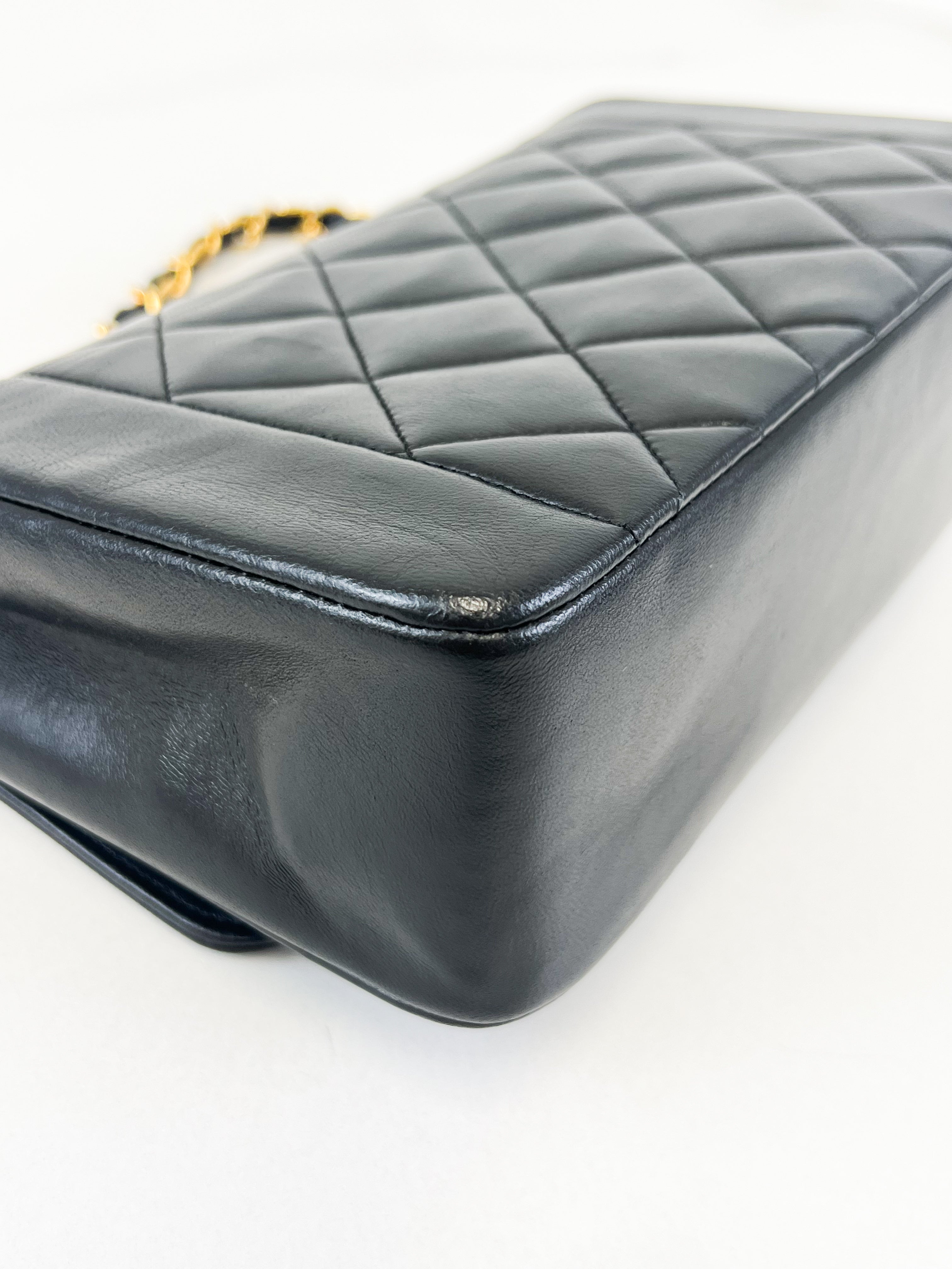 Chanel Vintage Diana Flap Medium Lambskin