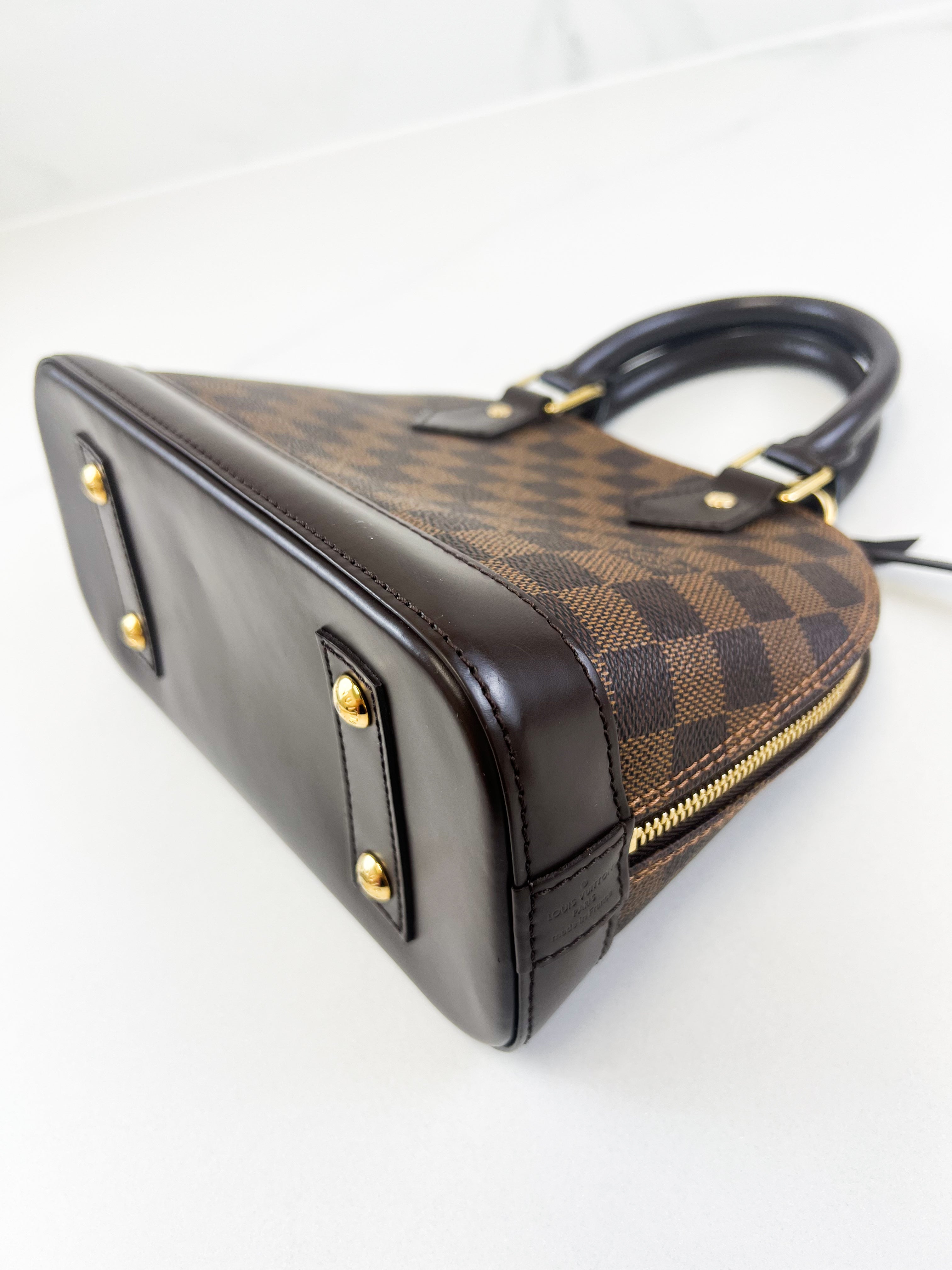 Louis Vuitton Damier Ebene Alma BB