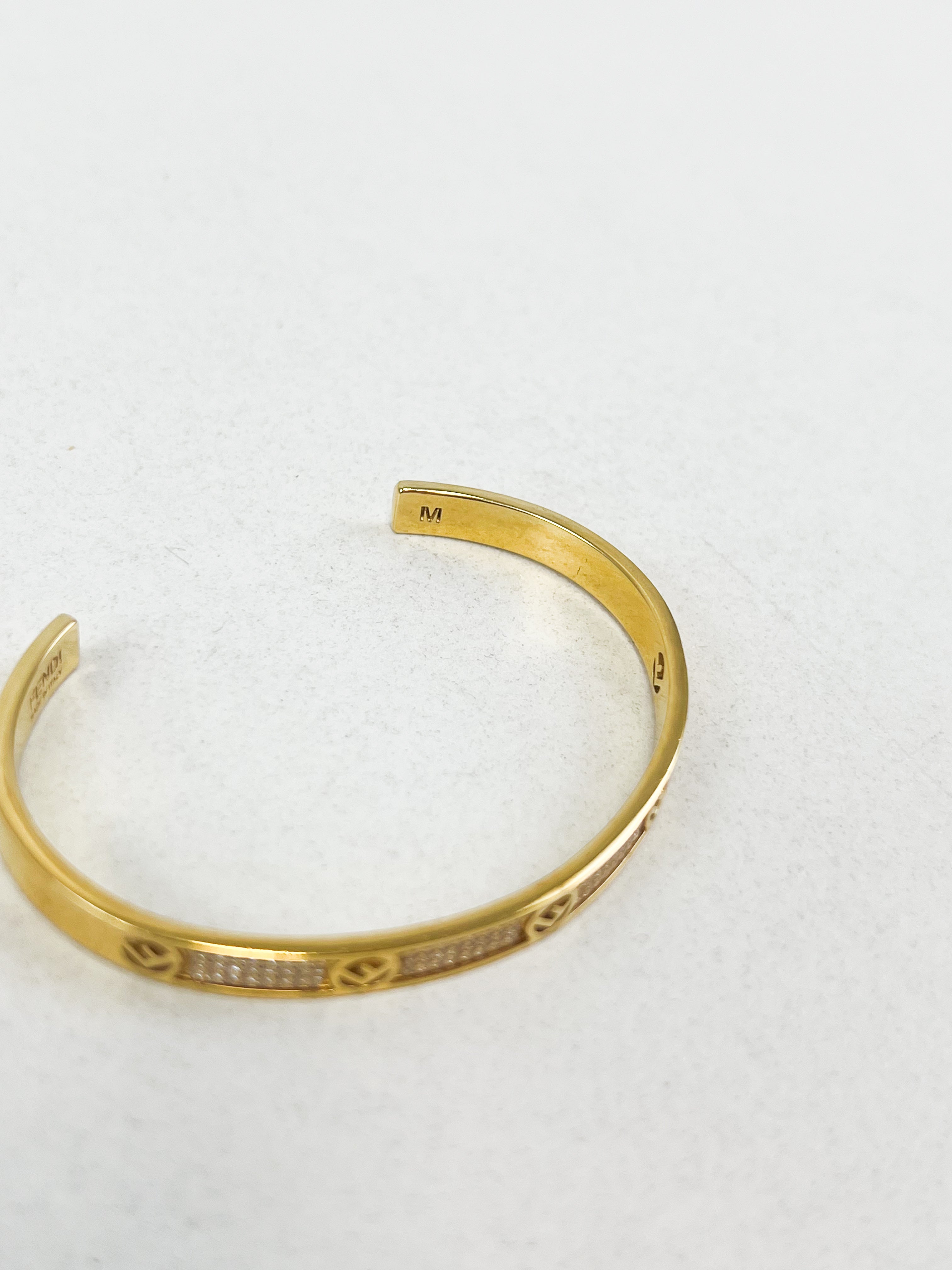 Fendi F is Fendi Gold Bracelet