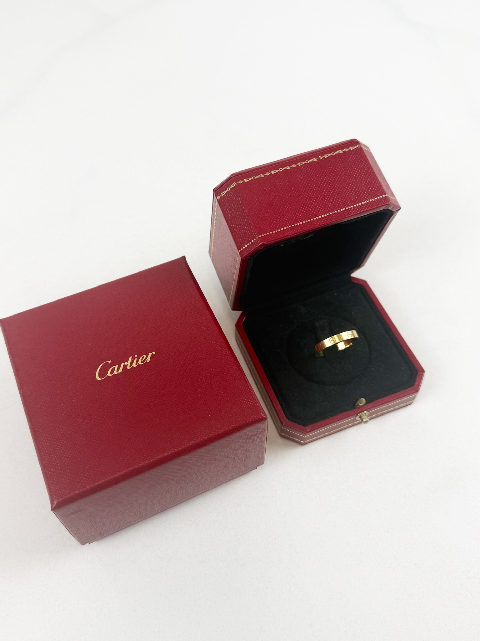 Cartier Love Ring in Yellow Gold Size 64