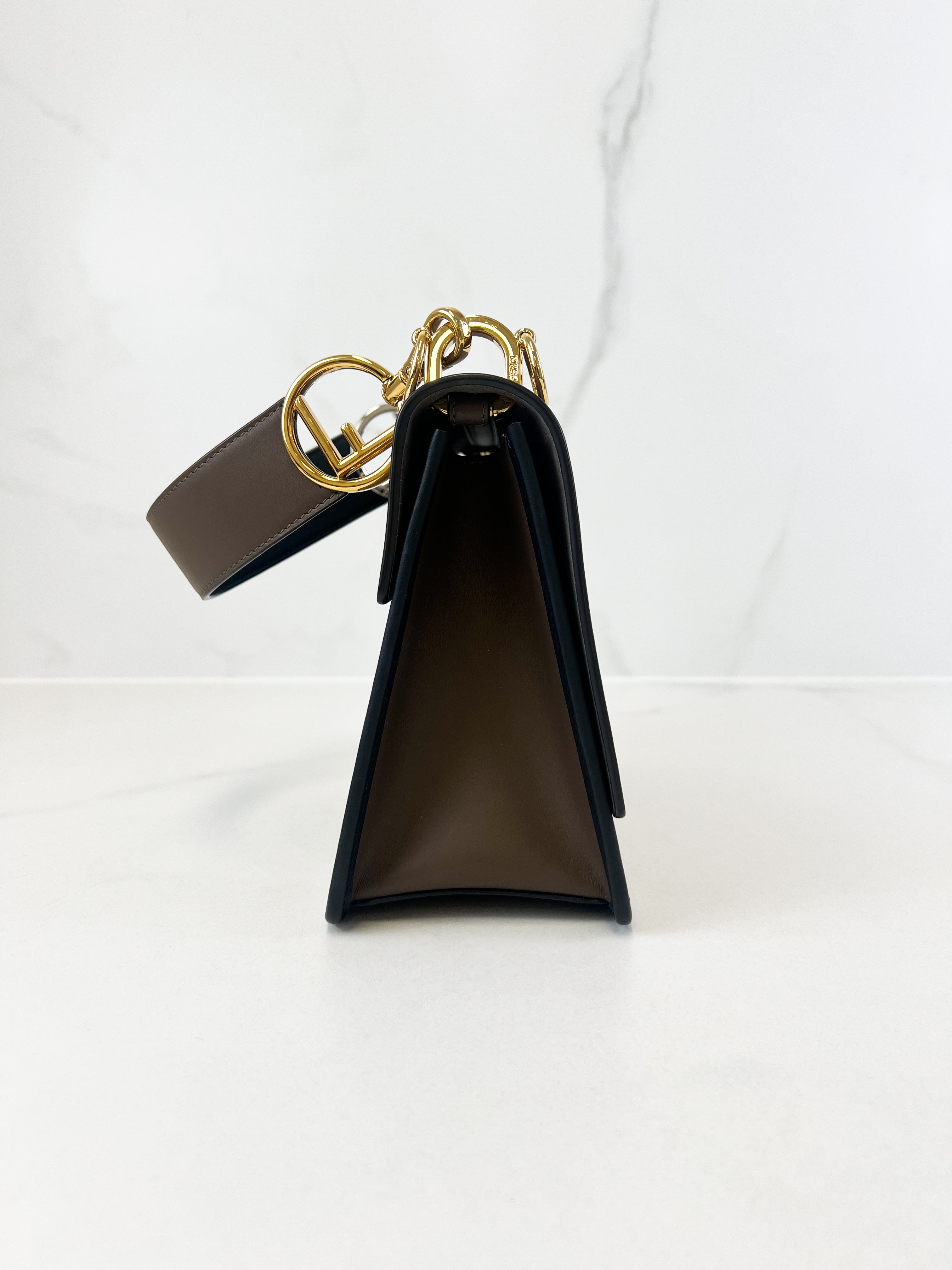 Fendi Kan I Shoulder Flap Bag