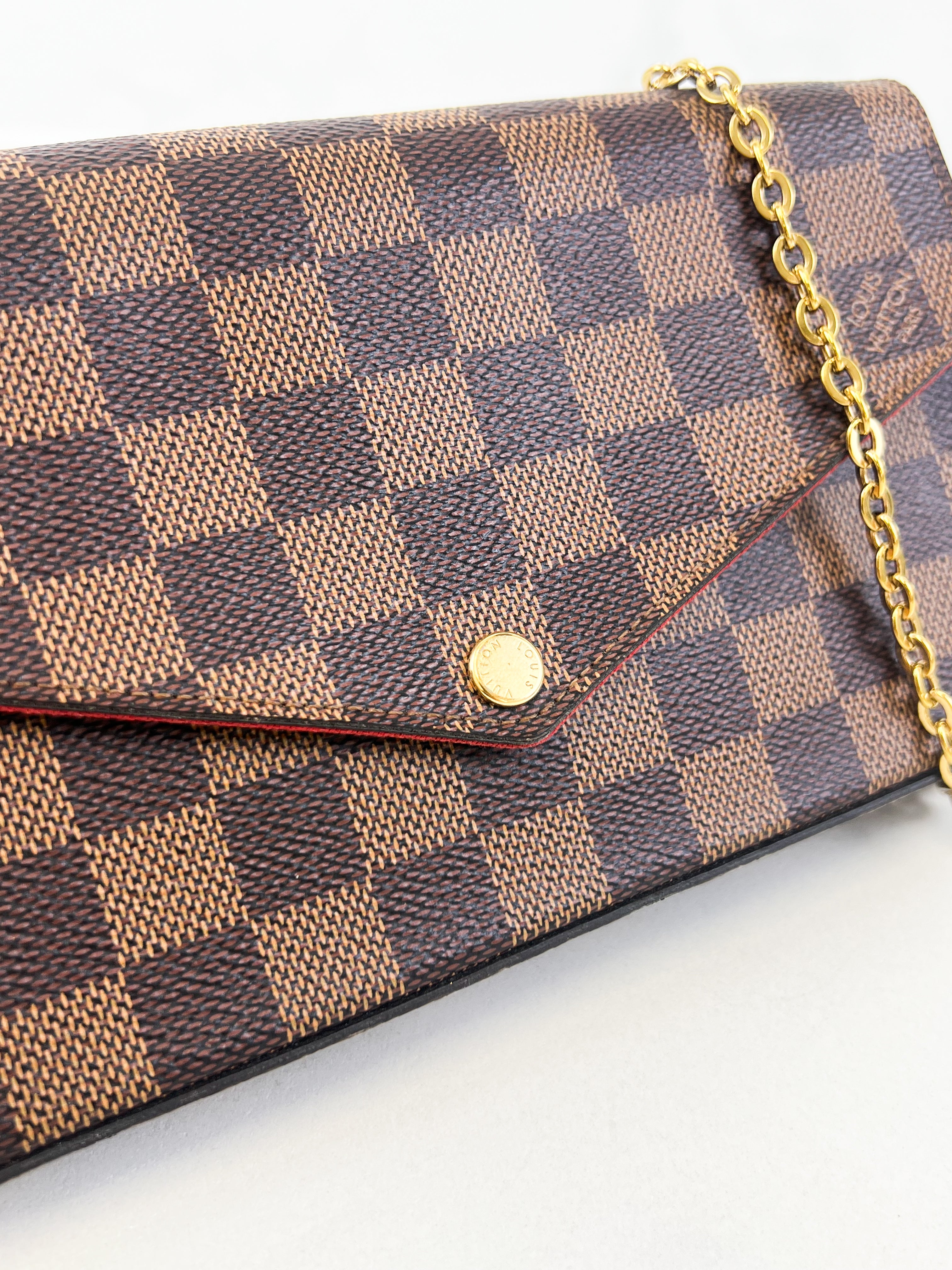 Louis Vuitton Felicie Pochette Damier Ebene