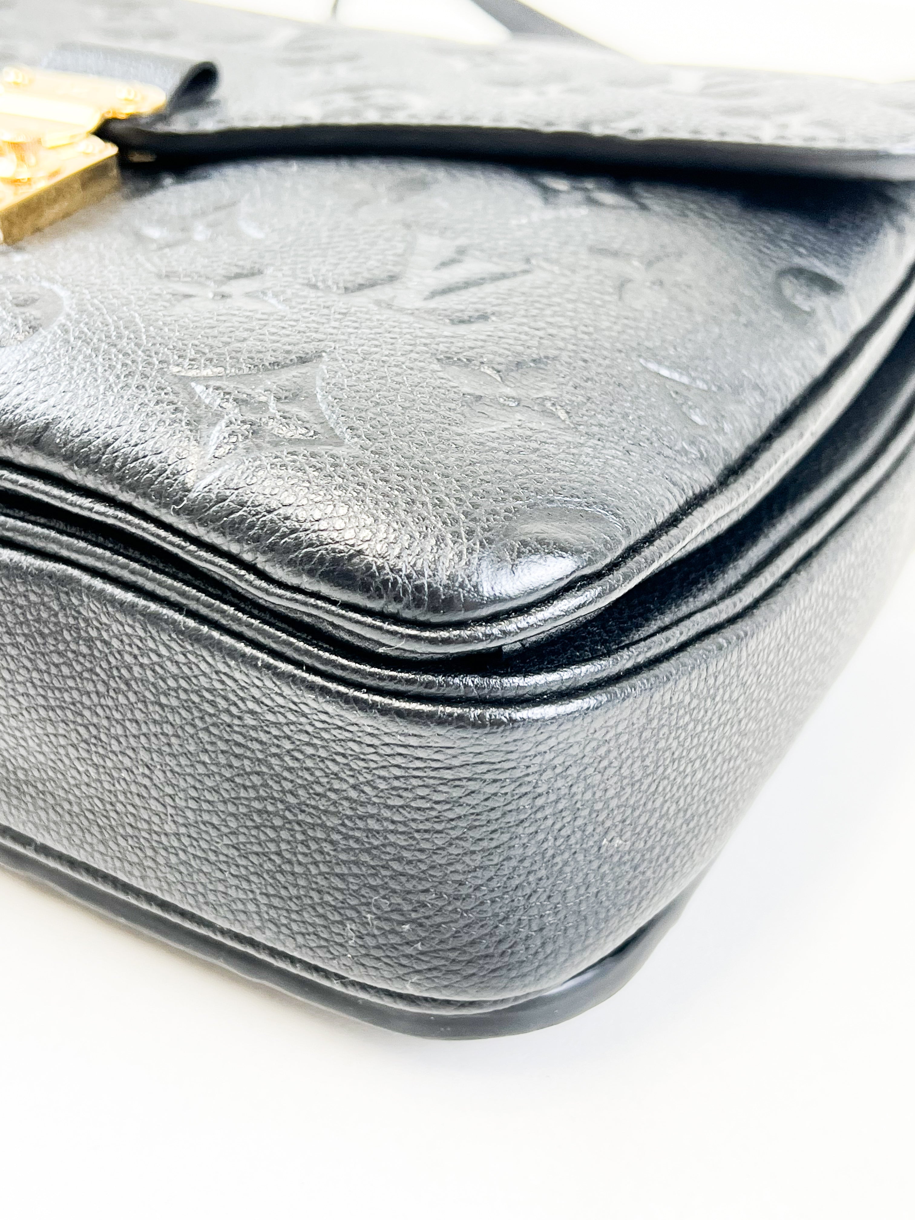 Louis Vuitton Empreinte Black Pochette Metis