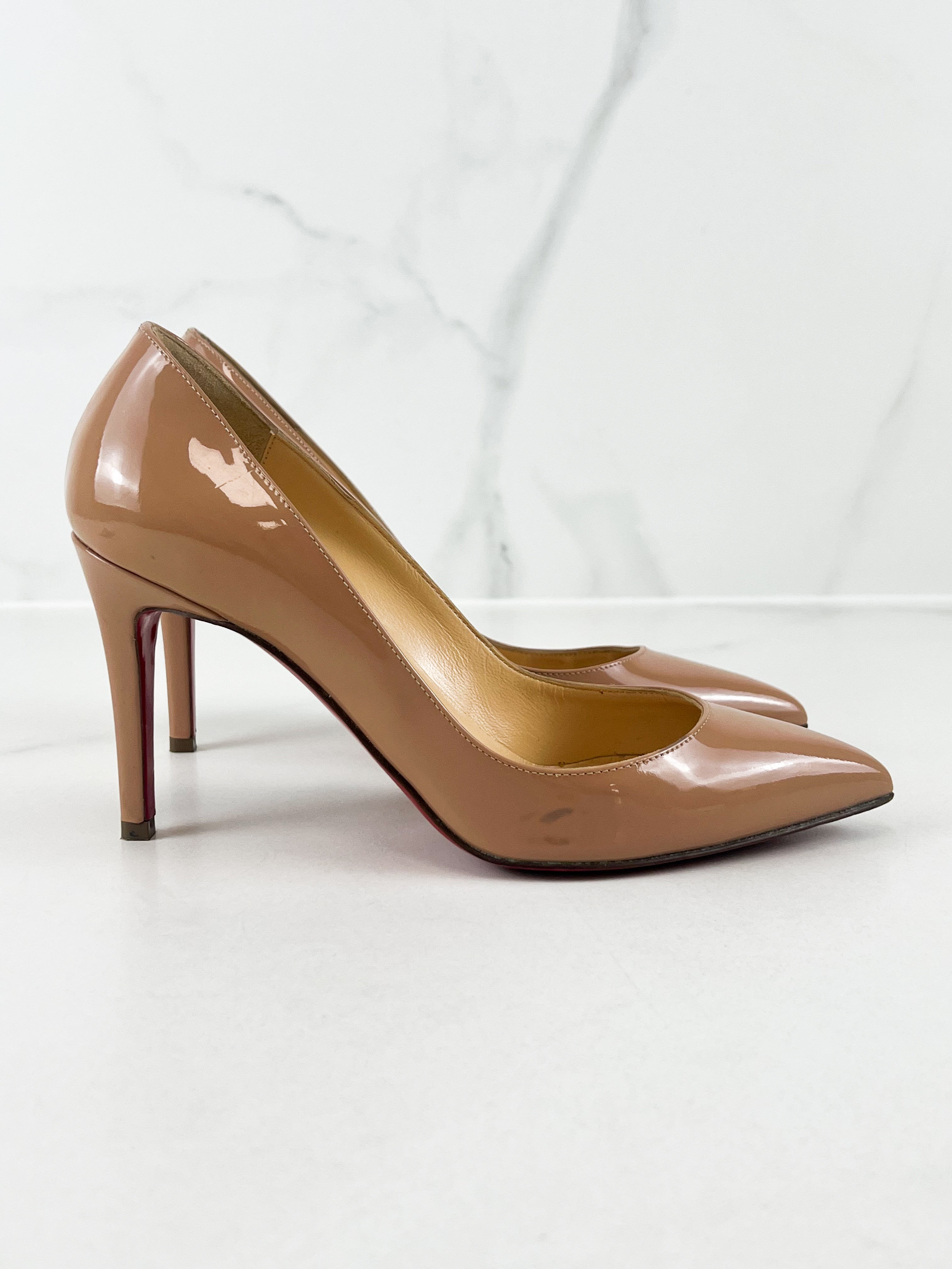 Christian Louboutin Beige Kate 70 Size 36