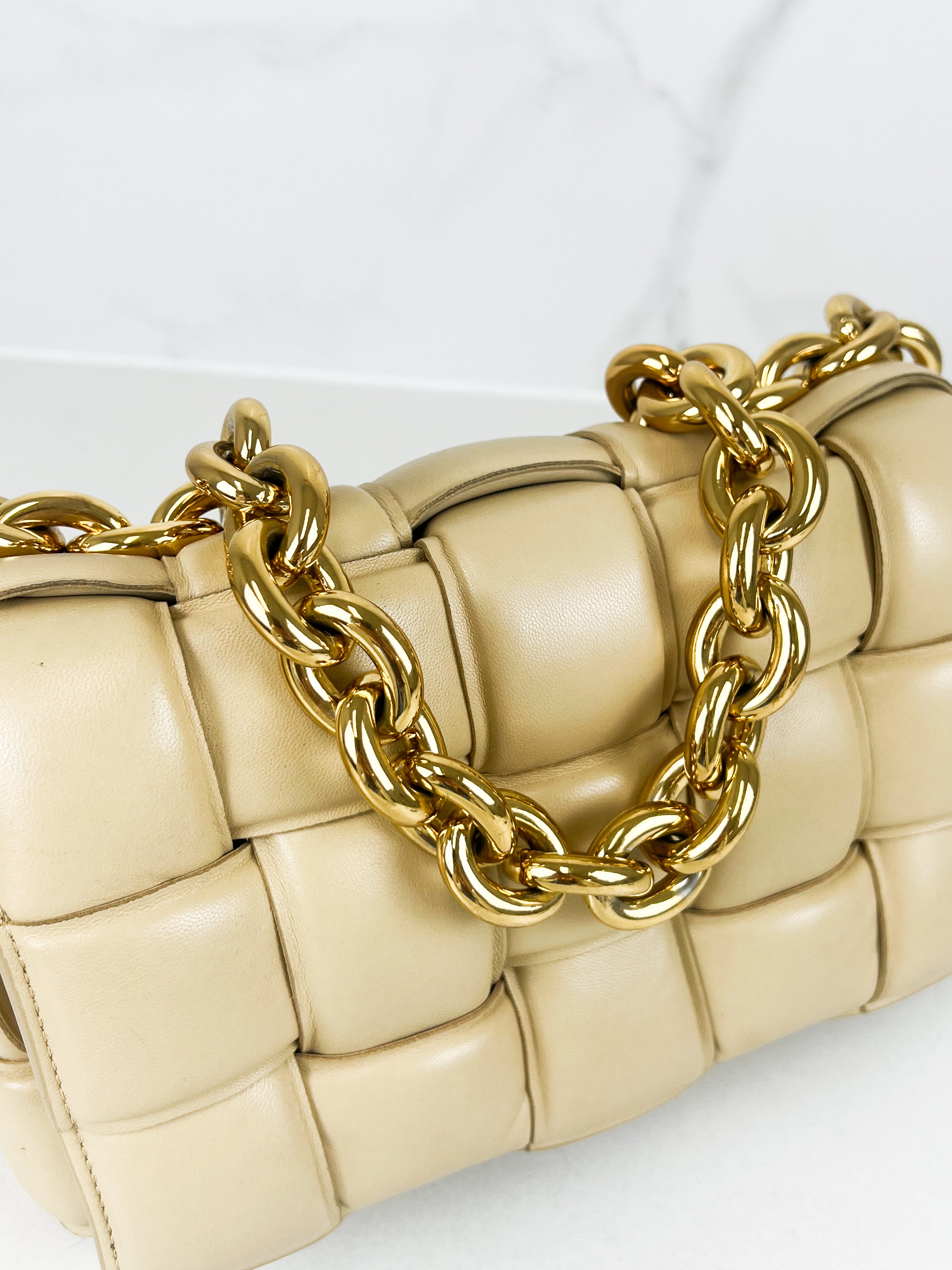 Bottega Veneta Padded Chain Cassette