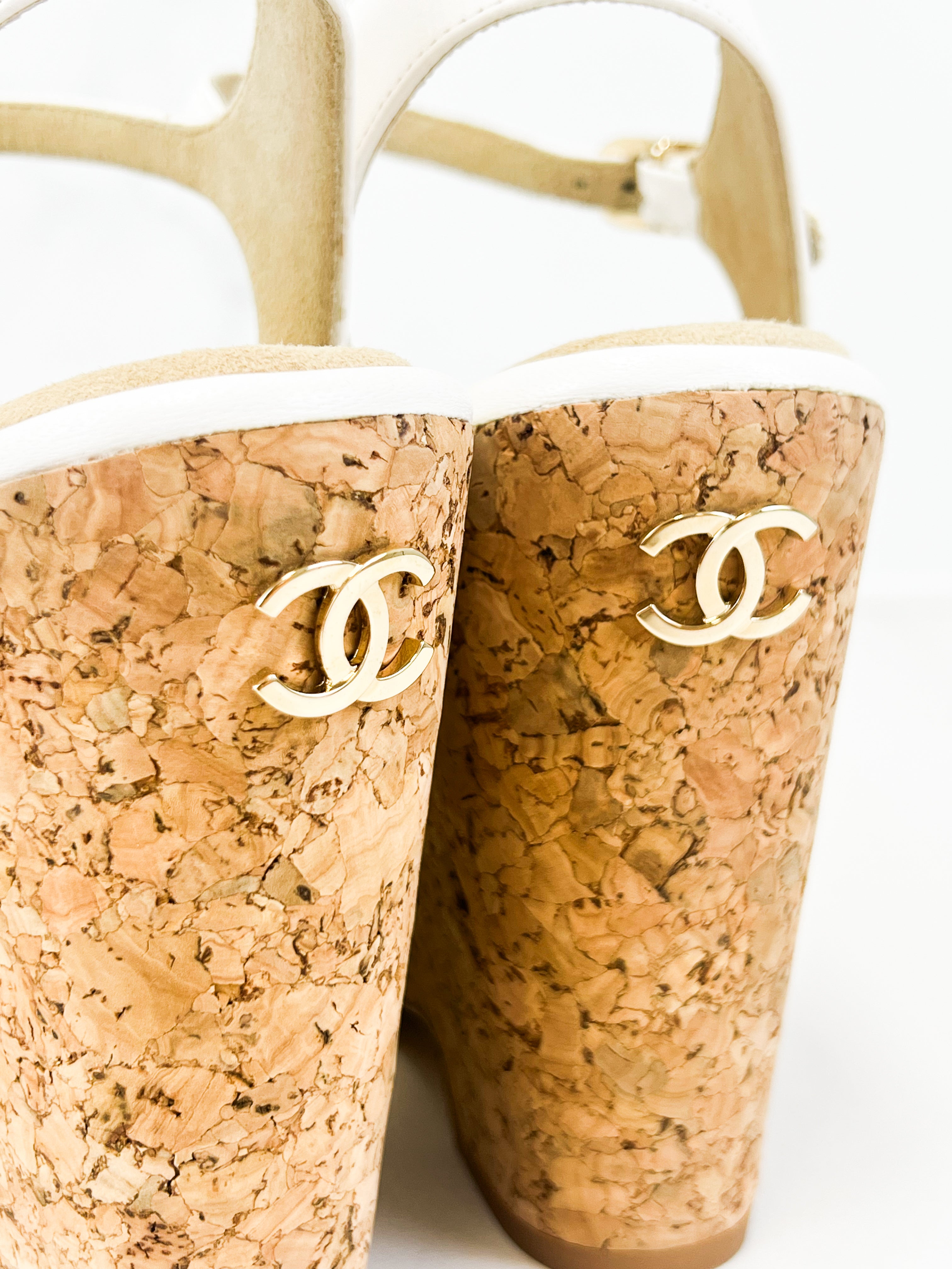 Chanel Wedges Size 38.5
