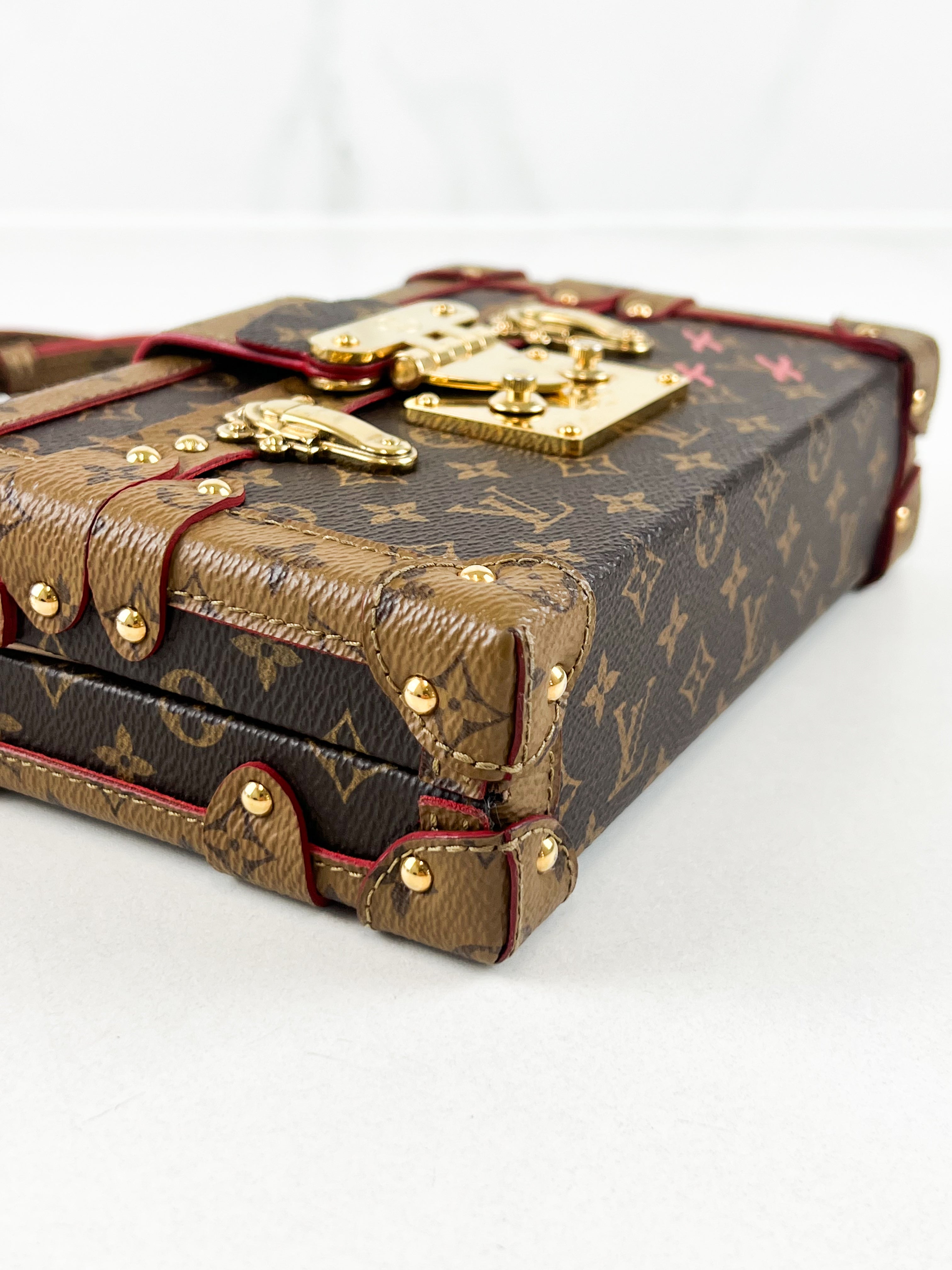 Louis Vuitton Reverse Petite Malle Bag