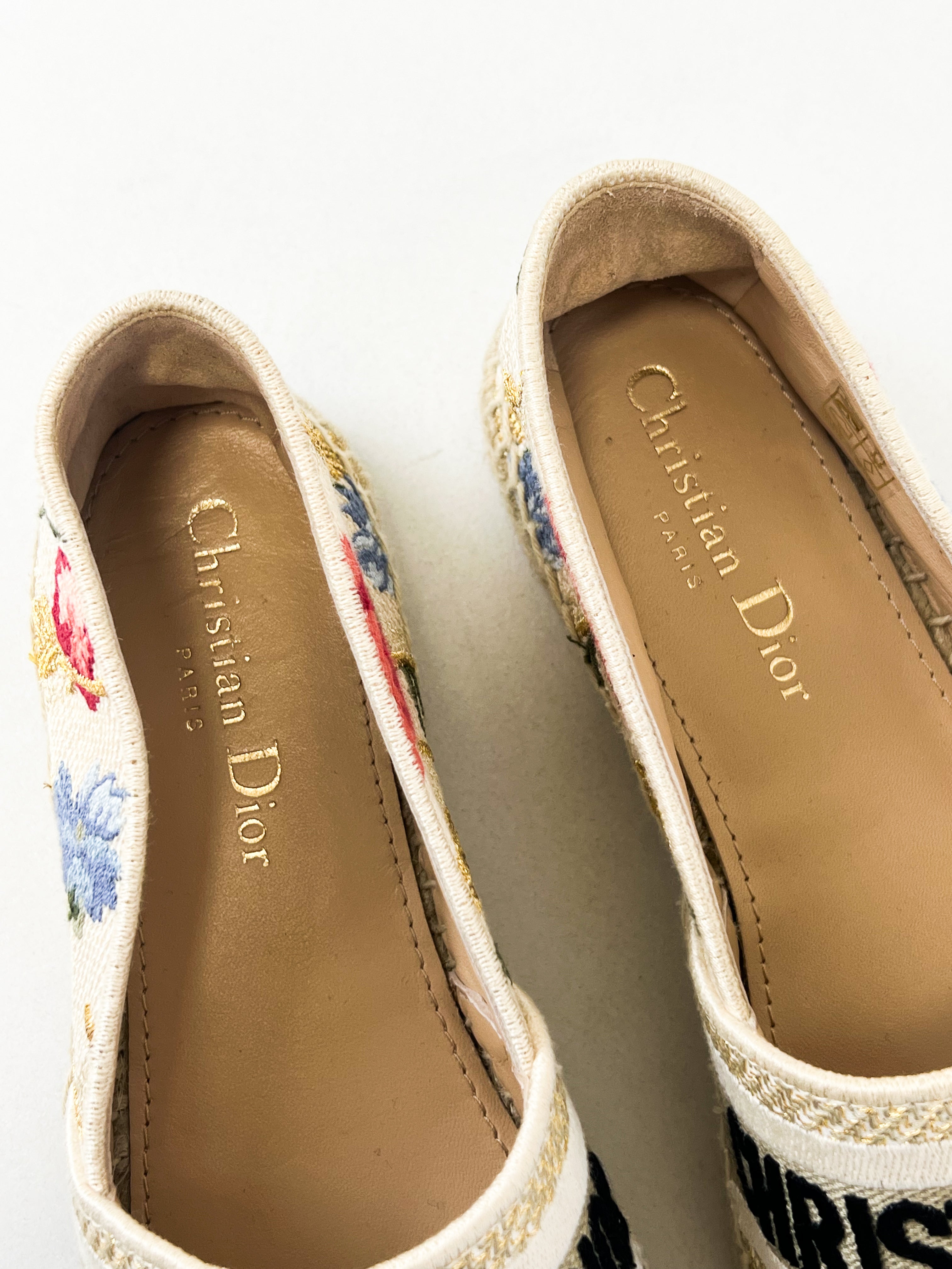 Christian Dior Espadrilles Size 36.5