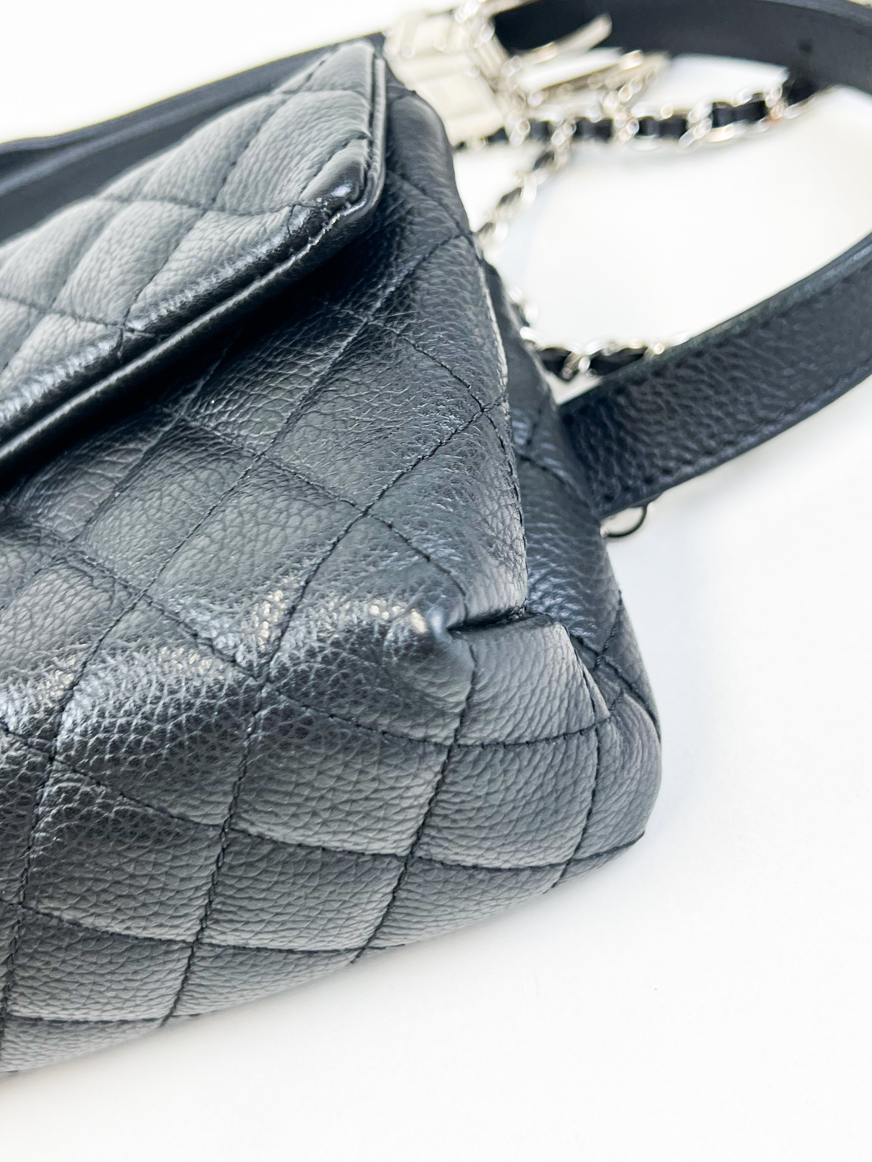 Chanel Quilted 2.55 Quilted Belt Bag with Crossbody Chain