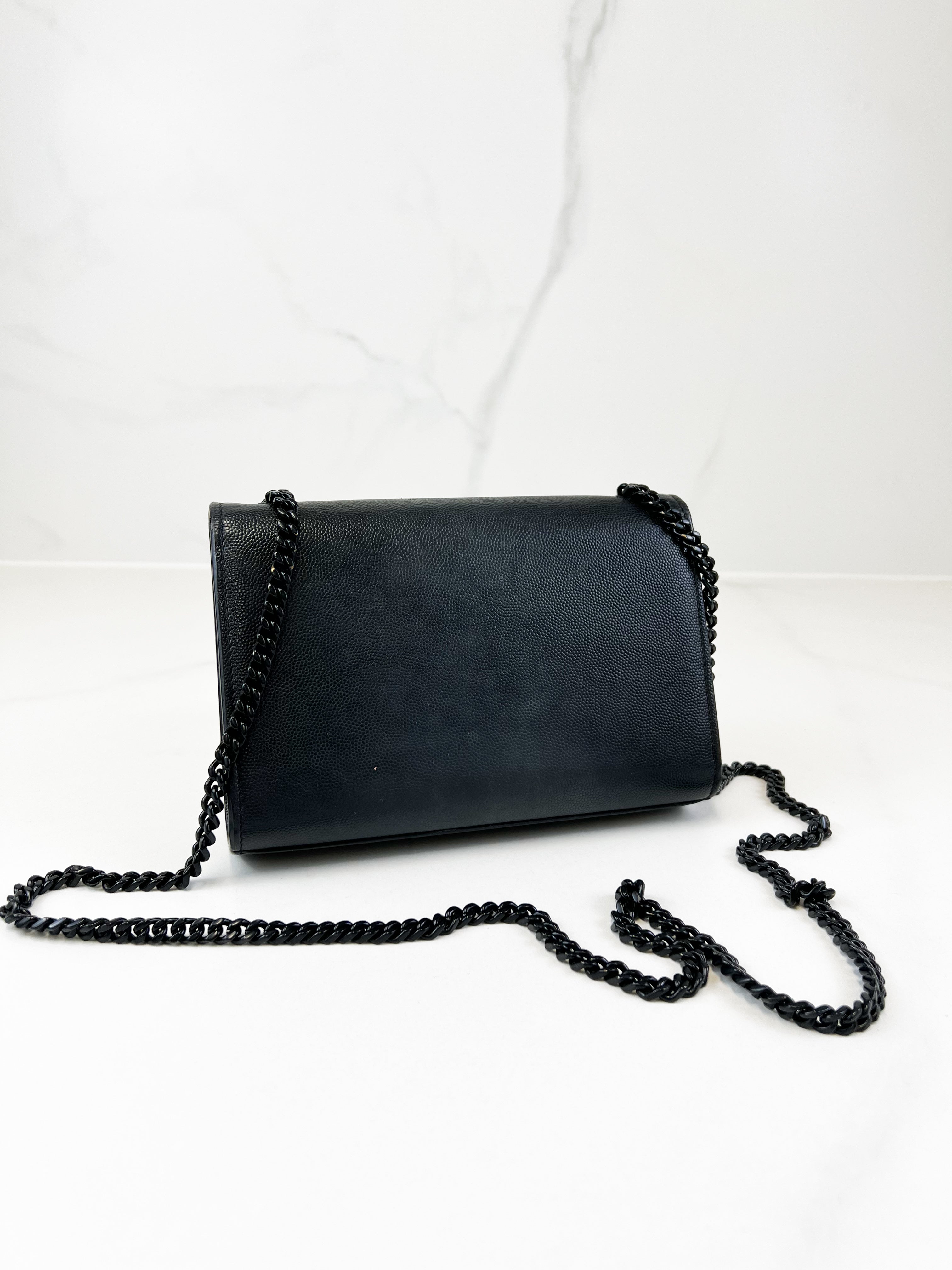 Saint Laurent Kate Small Leather Chain Bag