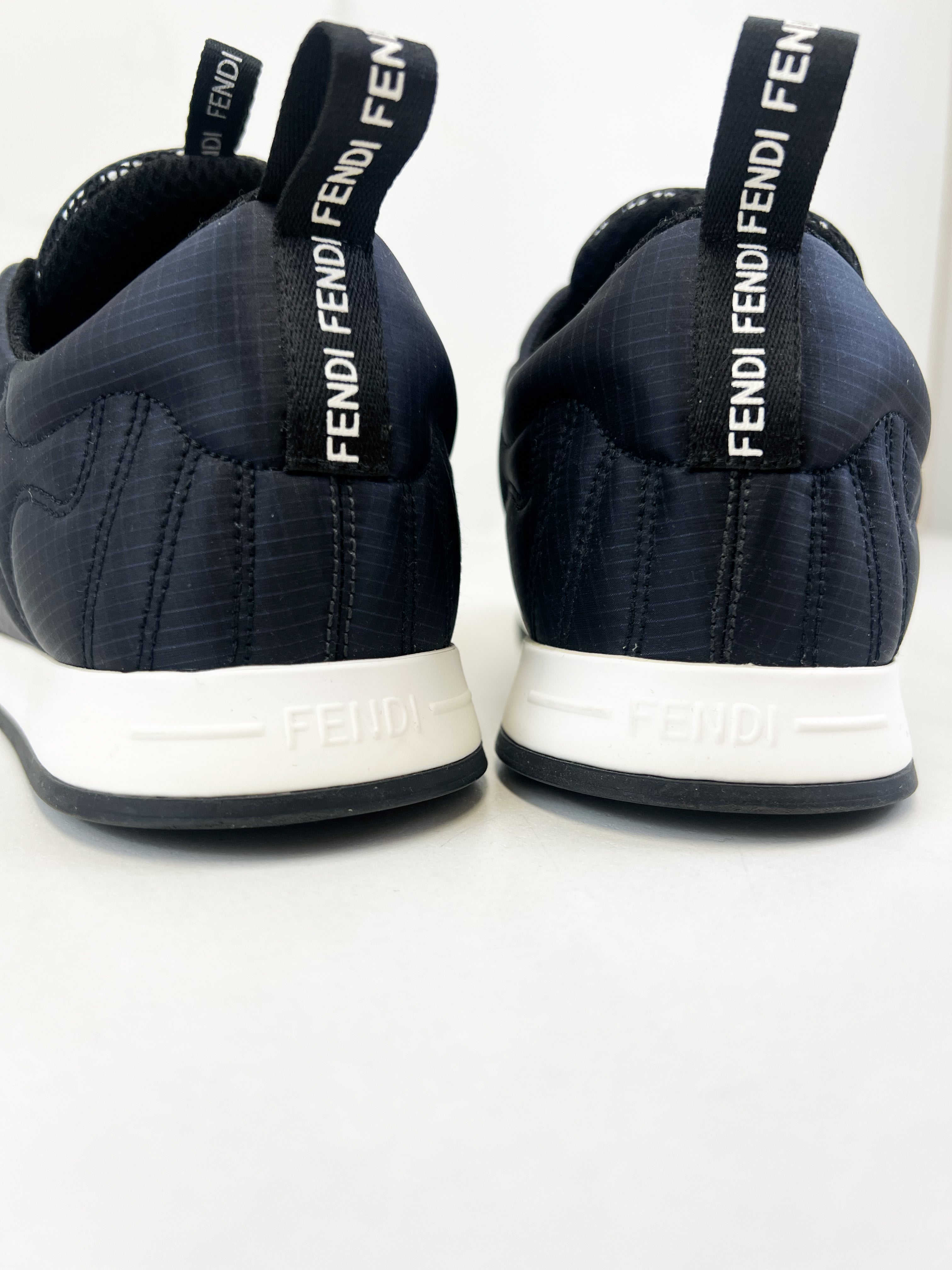 Fendi Nylon FFreedom Sneaker Size 37