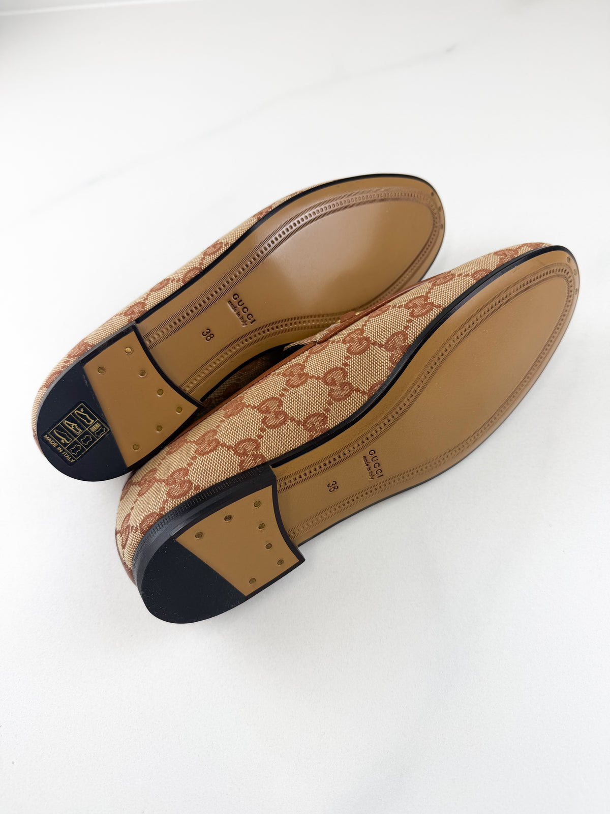 Gucci Jordaan Horsebit Loafer Size 38