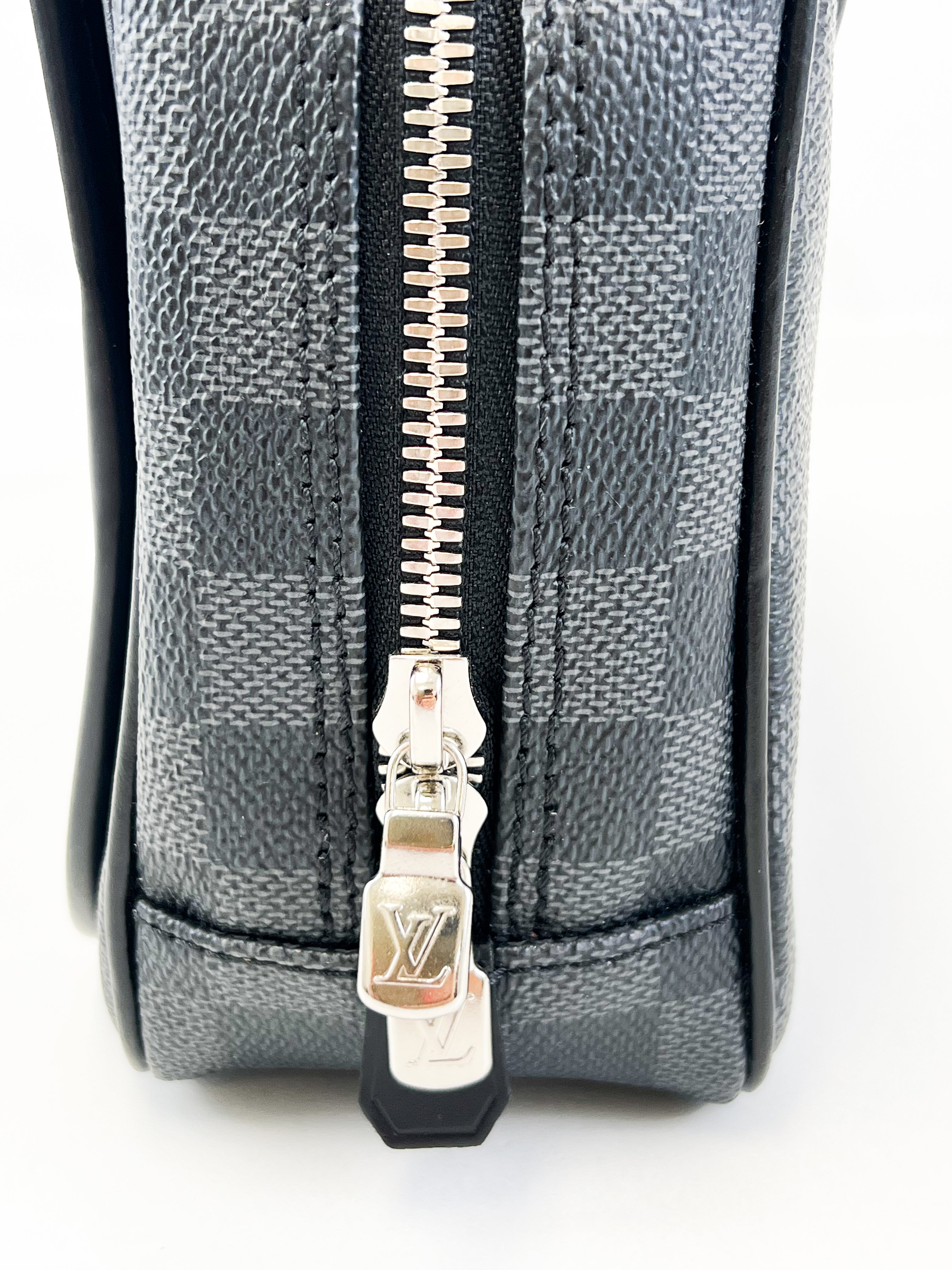 Louis Vuitton Graphite Hanging Toiletry Pouch