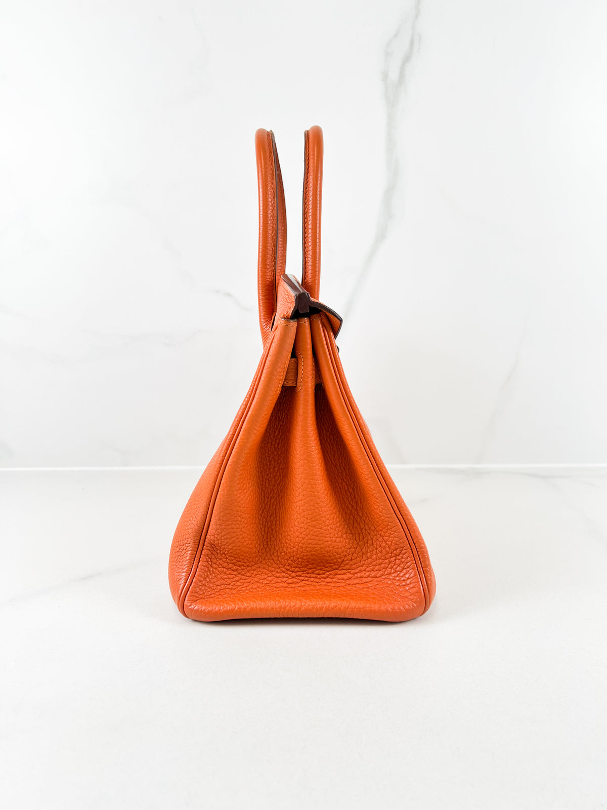 Hermes Togo Orange Birkin 30 with PHW