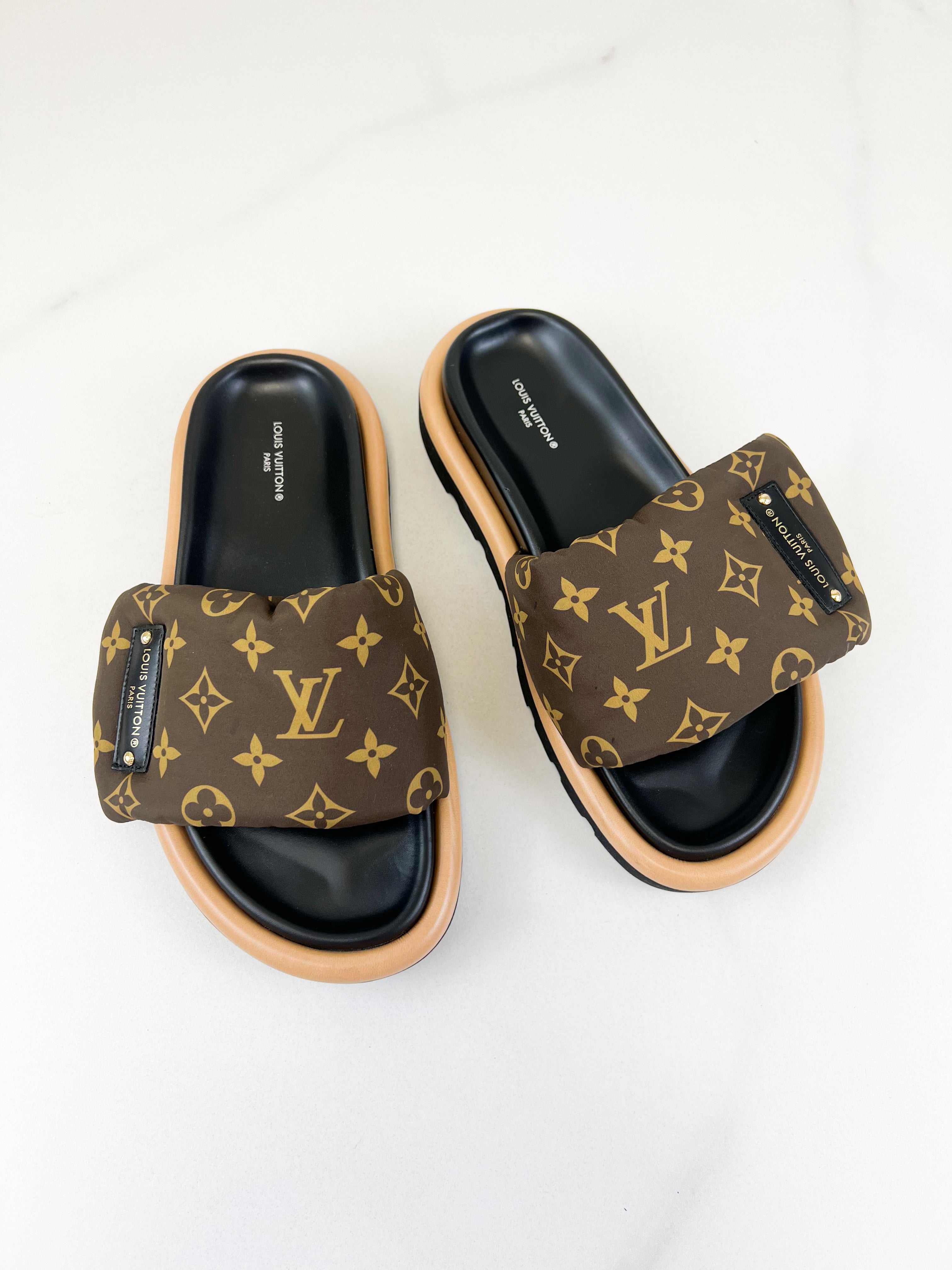 Louis Vuitton Pool Pillow Comfort Mule Size 37