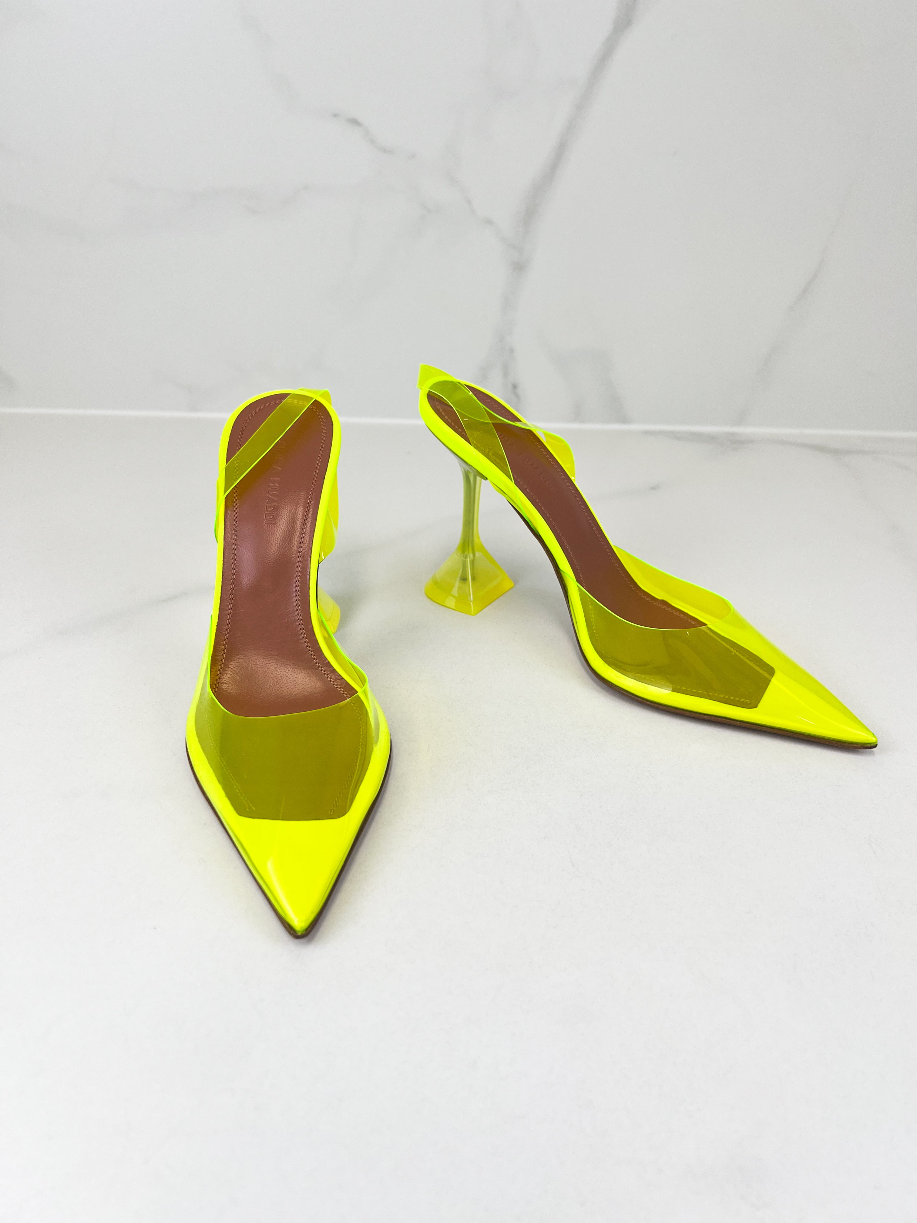 Amina Muaddi Holli Slingback Size 37