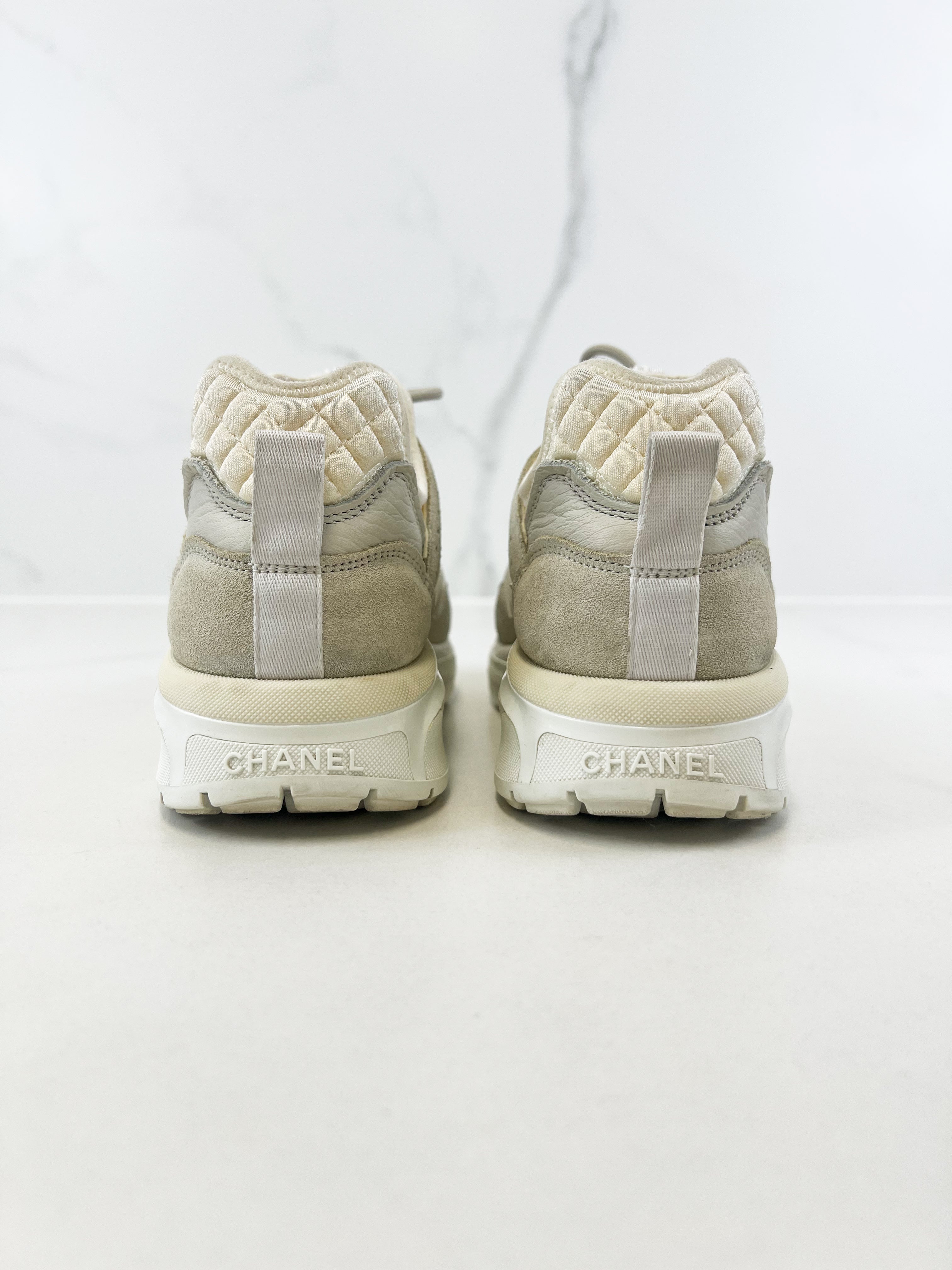 Chanel Low Top CC Sneaker Size 36