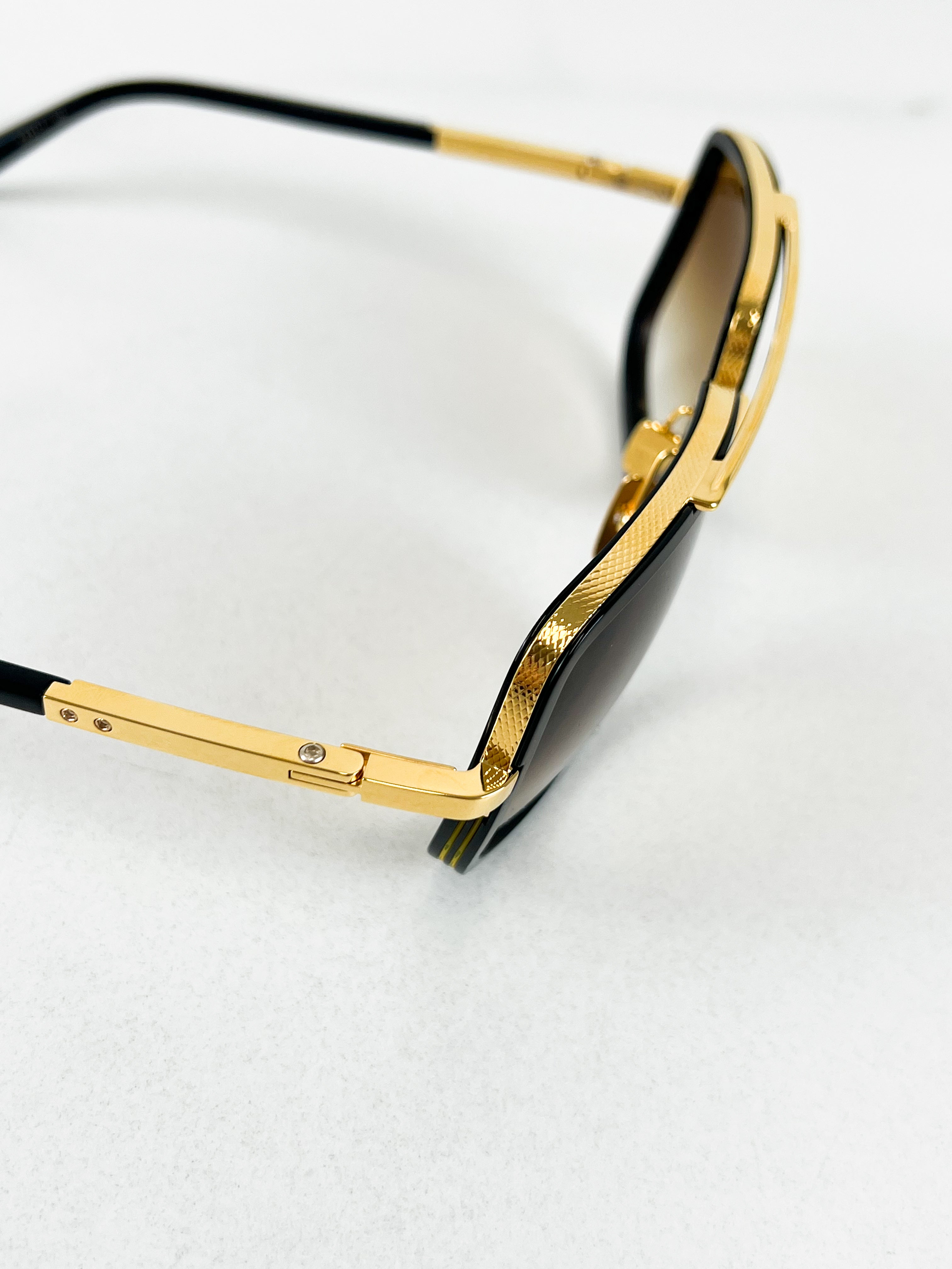 Dita Unisex Match-One In Black with Gold Frame