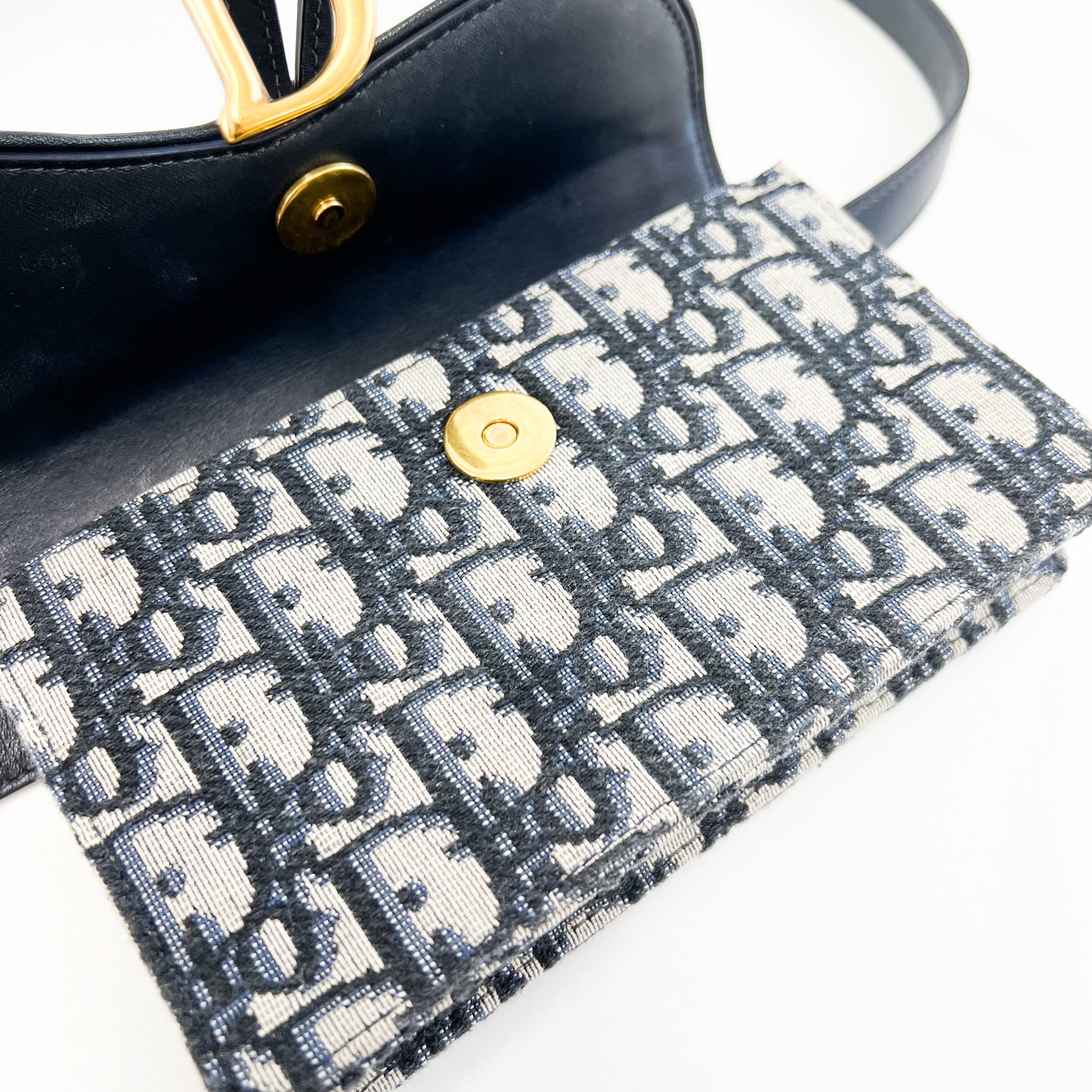 Christian Dior Saddle Oblique Belt Bag