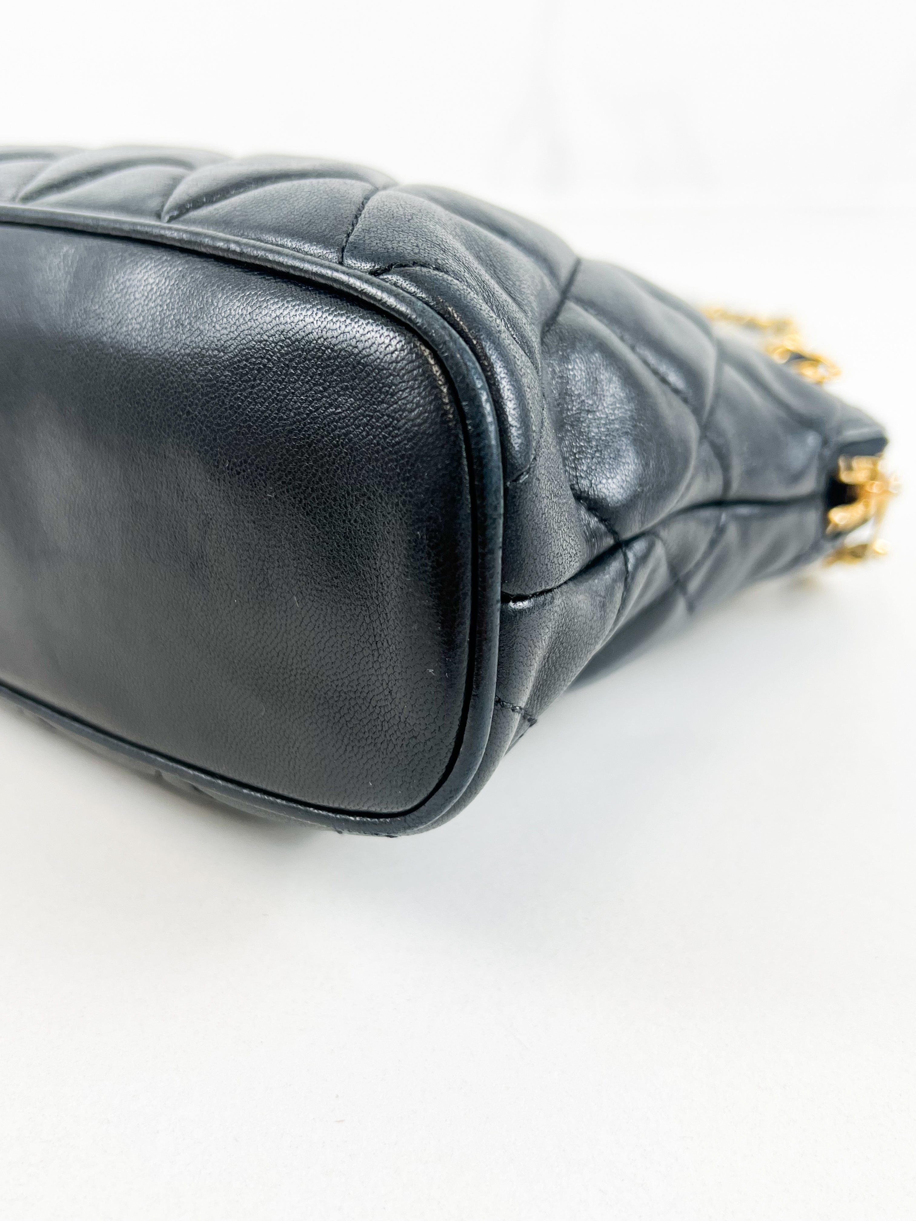 Chanel Vintage Matelasse Chain Shoulder Bag with GHW