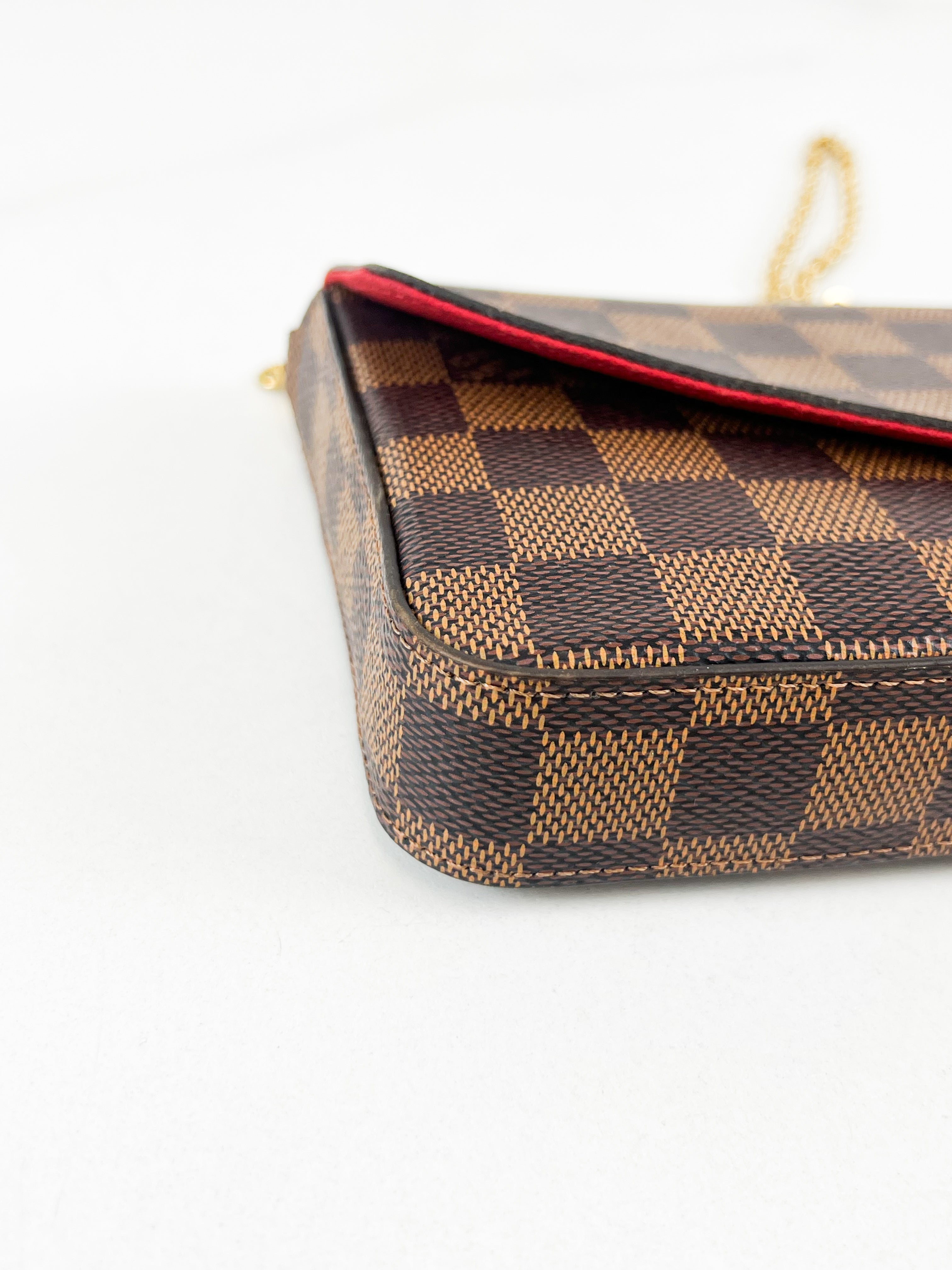 Louis Vuitton Felicie Pochette Damier Ebene