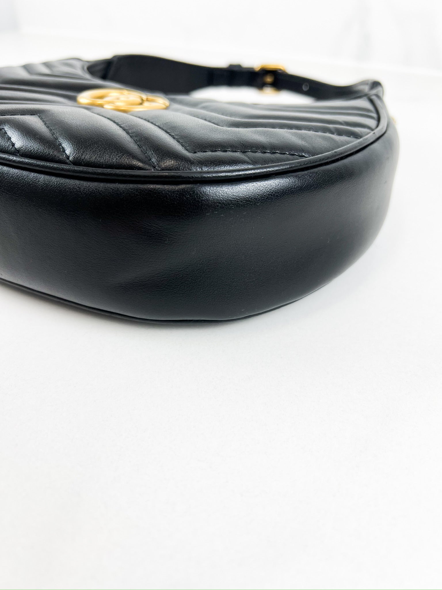 Gucci Half Moon Mini GG Marmont Bag