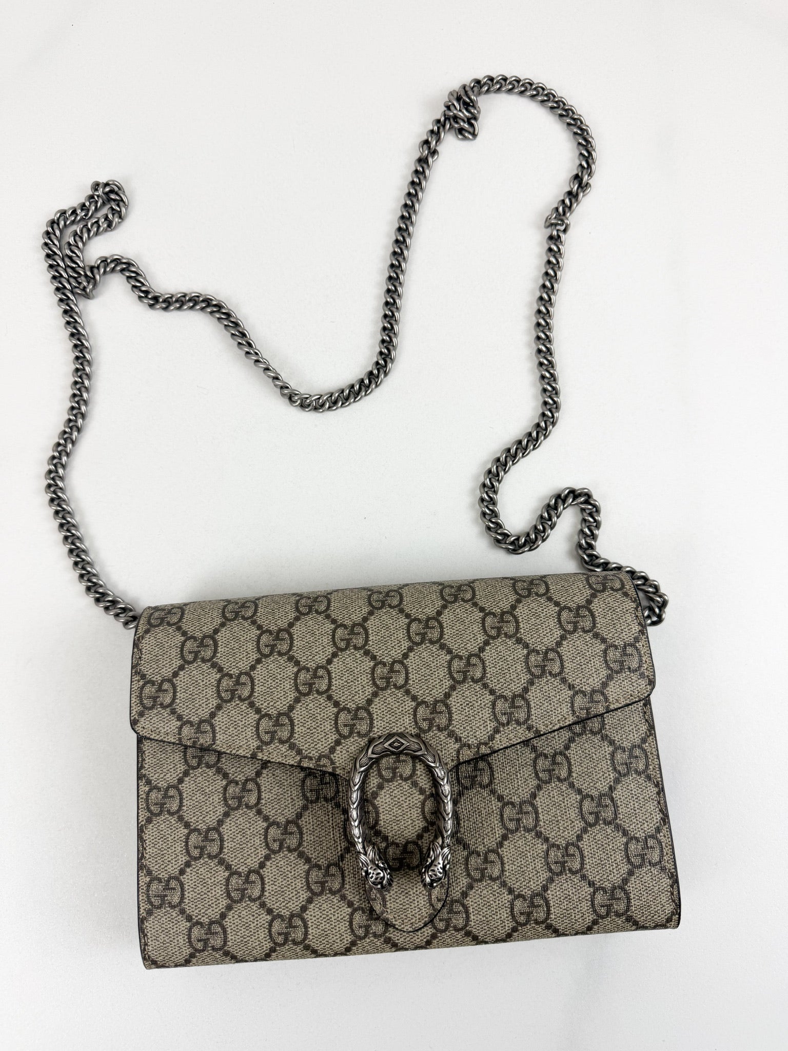 Gucci Dionysus GG Supreme Chain Wallet