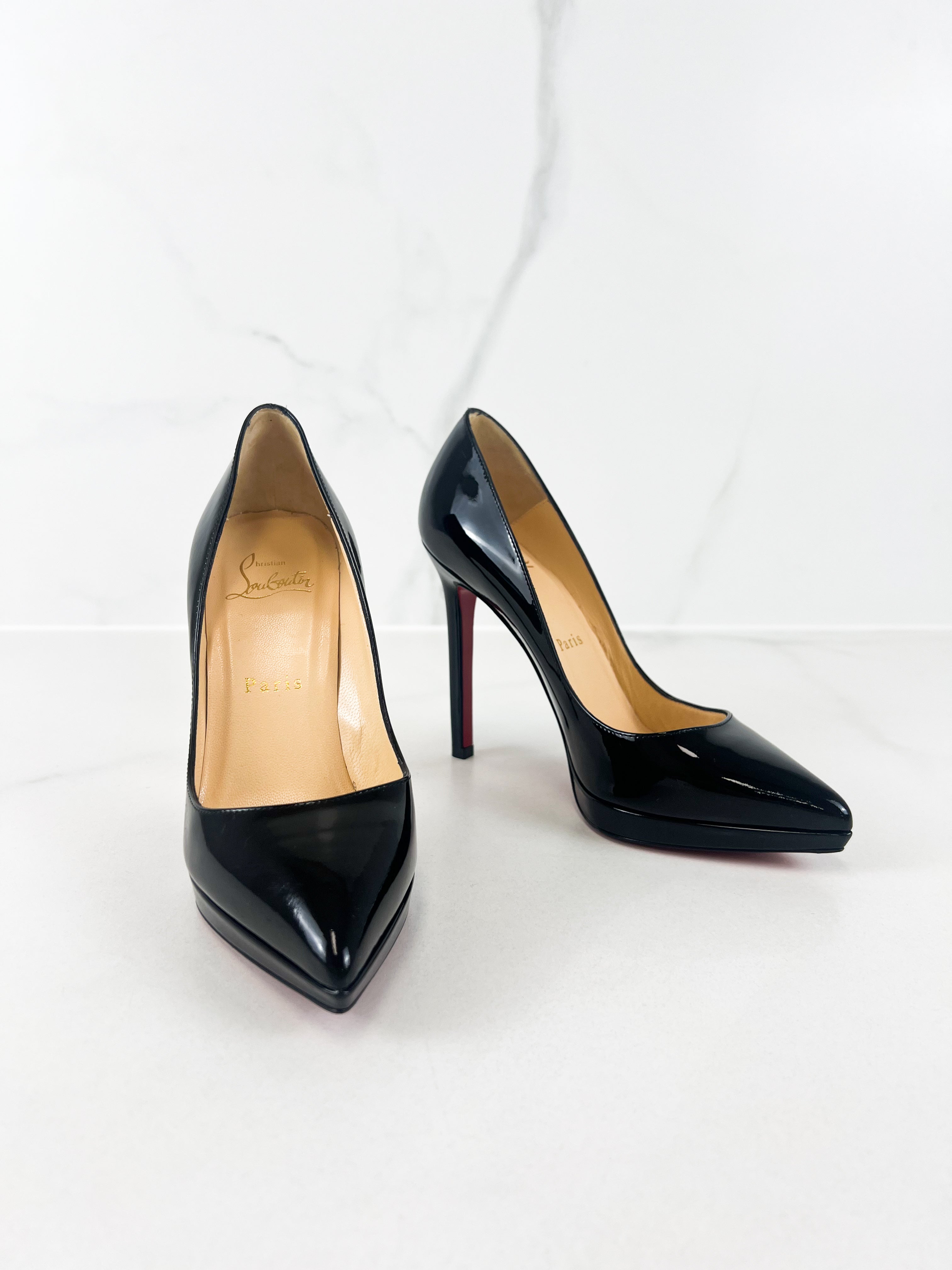Christian Louboutin Black Kate 100mm Size 35
