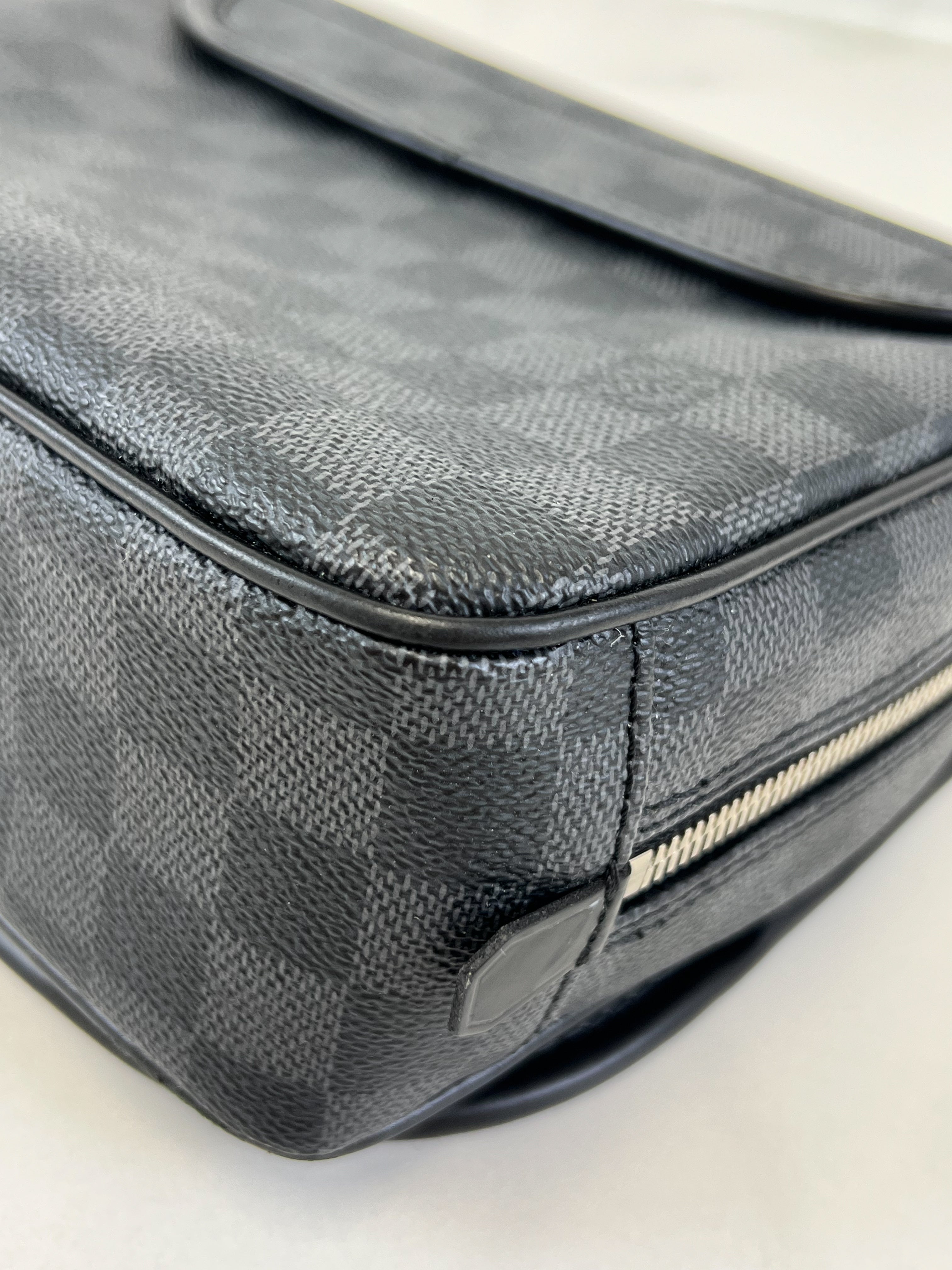 Louis Vuitton Graphite Hanging Toiletry Pouch