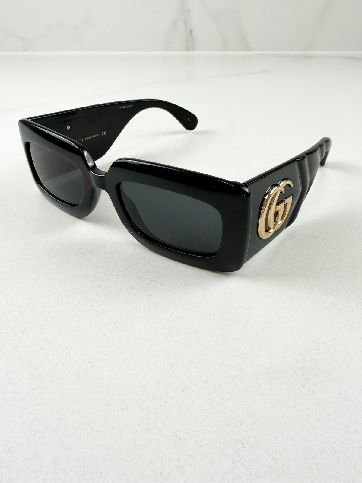 Gucci GG Logo Black Sunglasses