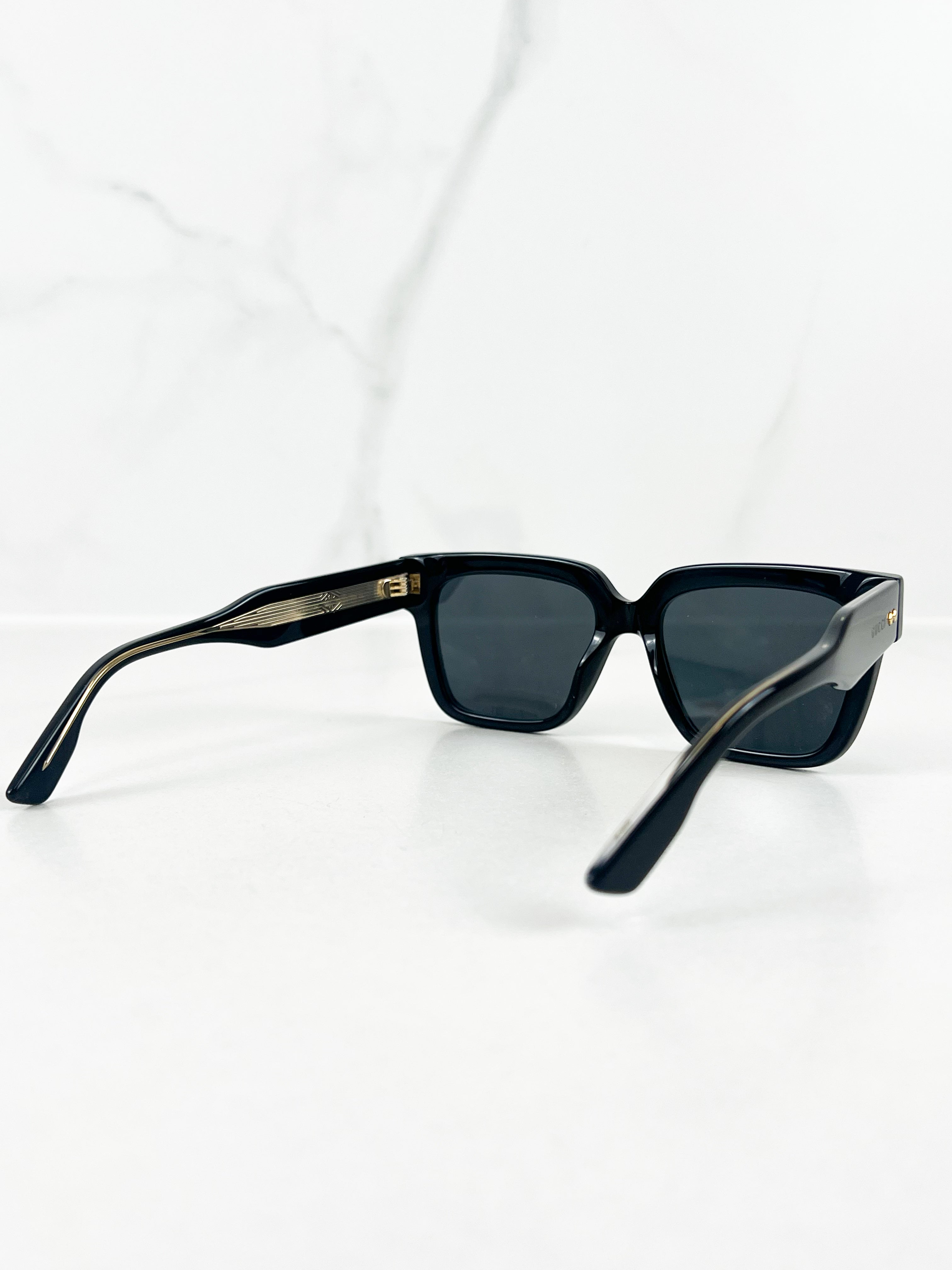 Gucci GG Logo Black Sunglasses