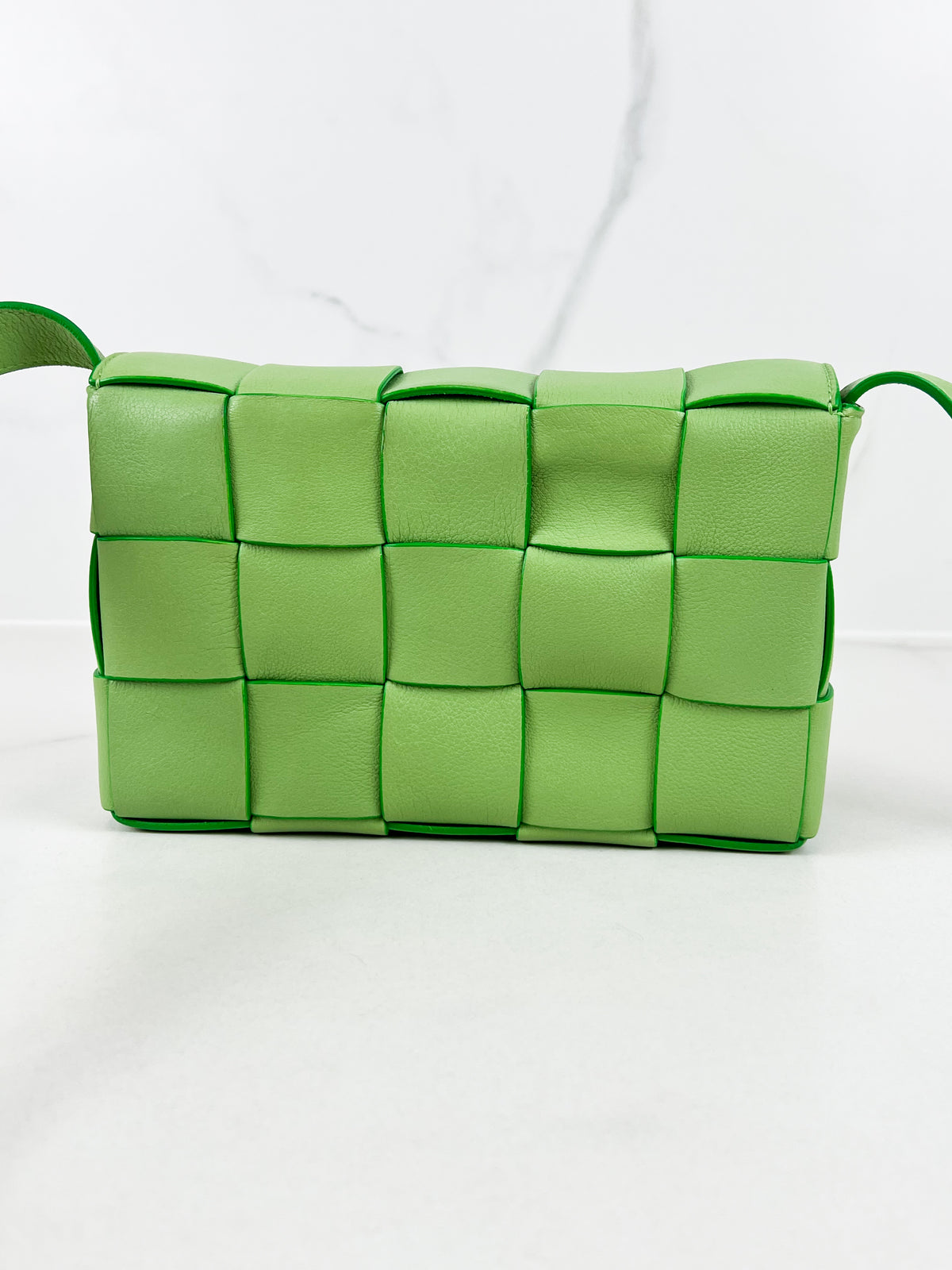 Bottega Veneta Cassette Bag in Pistachio
