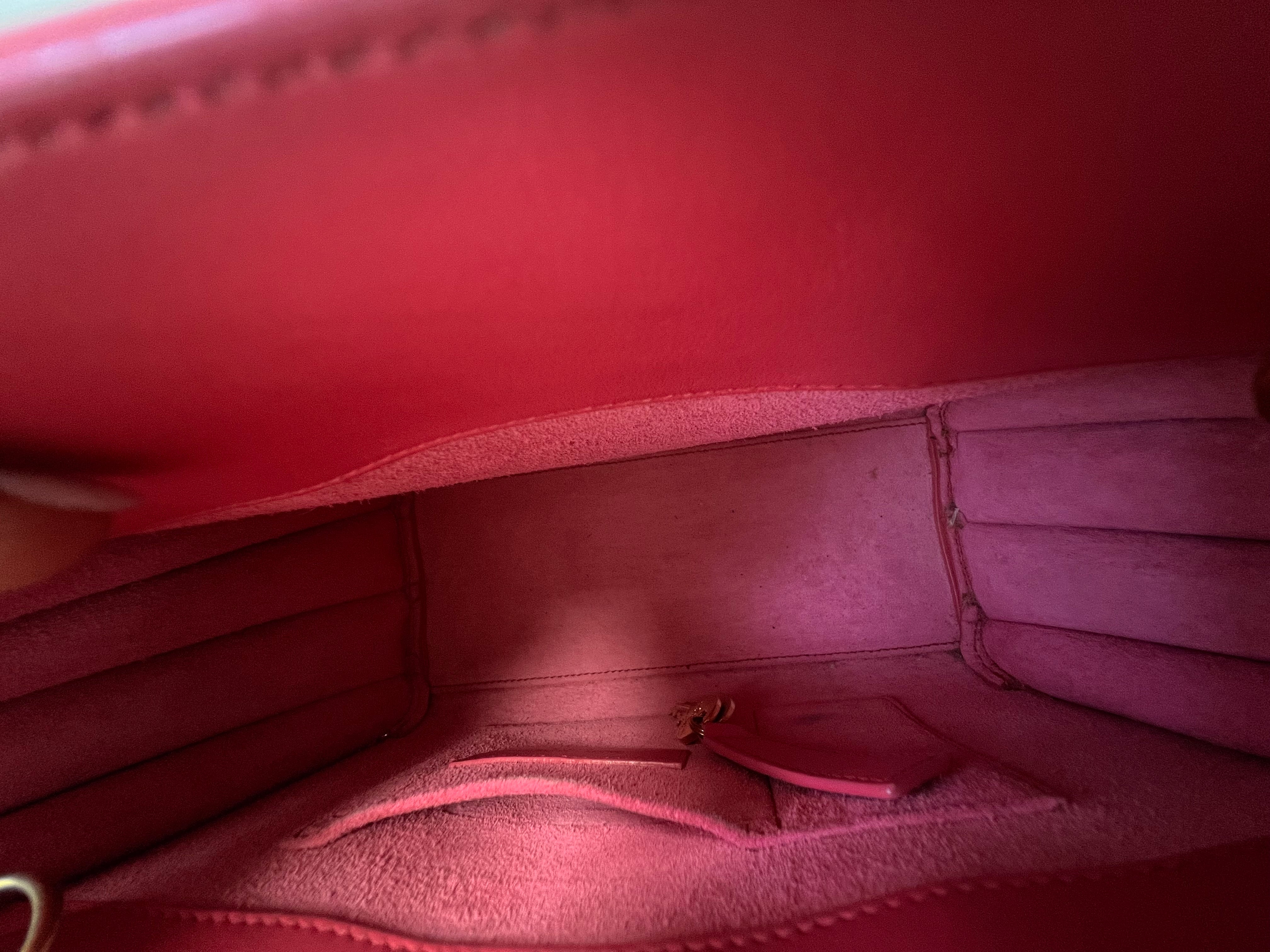 Saint Laurent Nano Sac De Jour in Pink