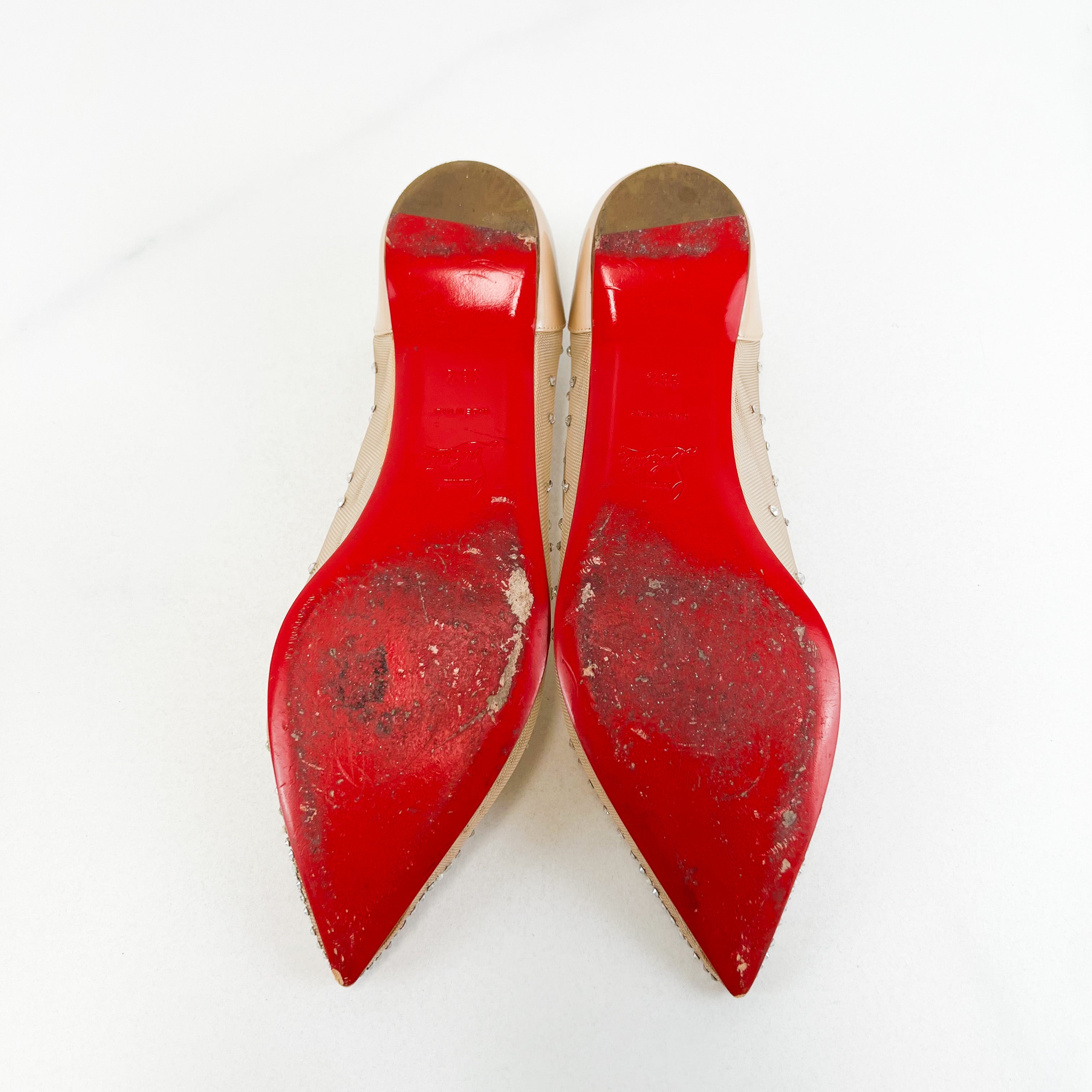Christian Louboutin Follies Strass Size 38.5
