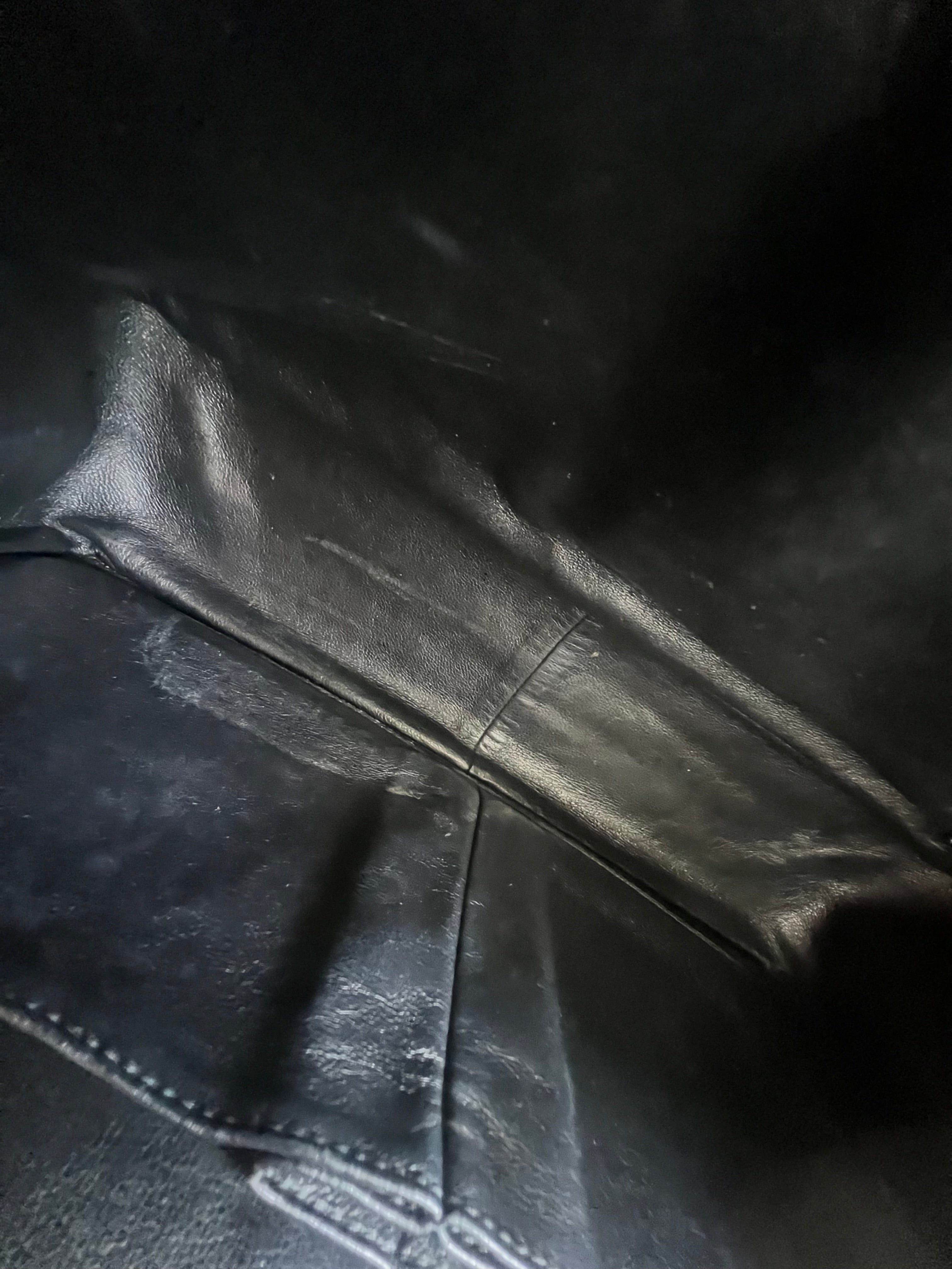 Chanel Black Classic Jumbo Double Flap Re-issue Calfskin Patent Leather Bag