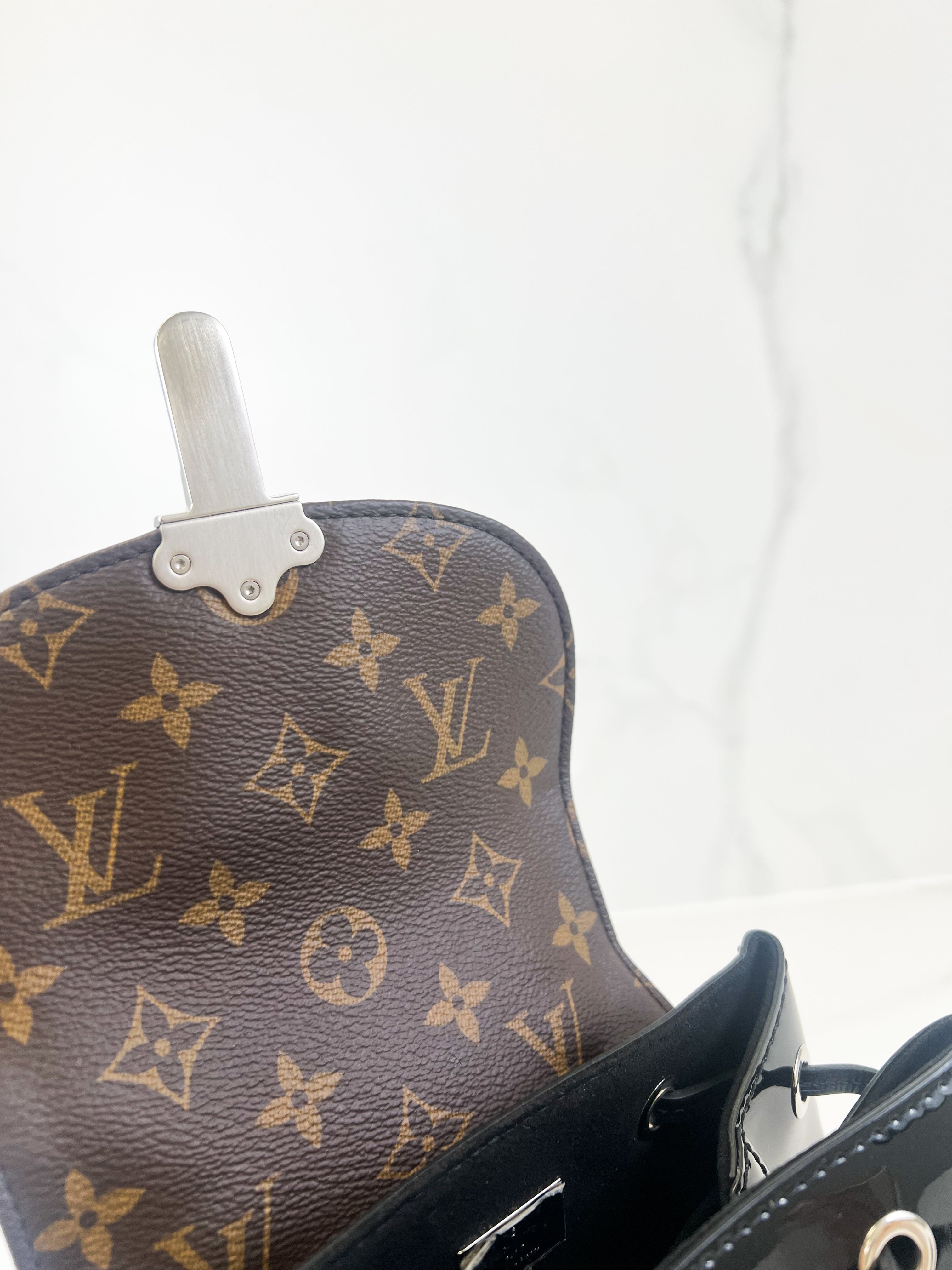 Louis Vuitton Patent Backpack