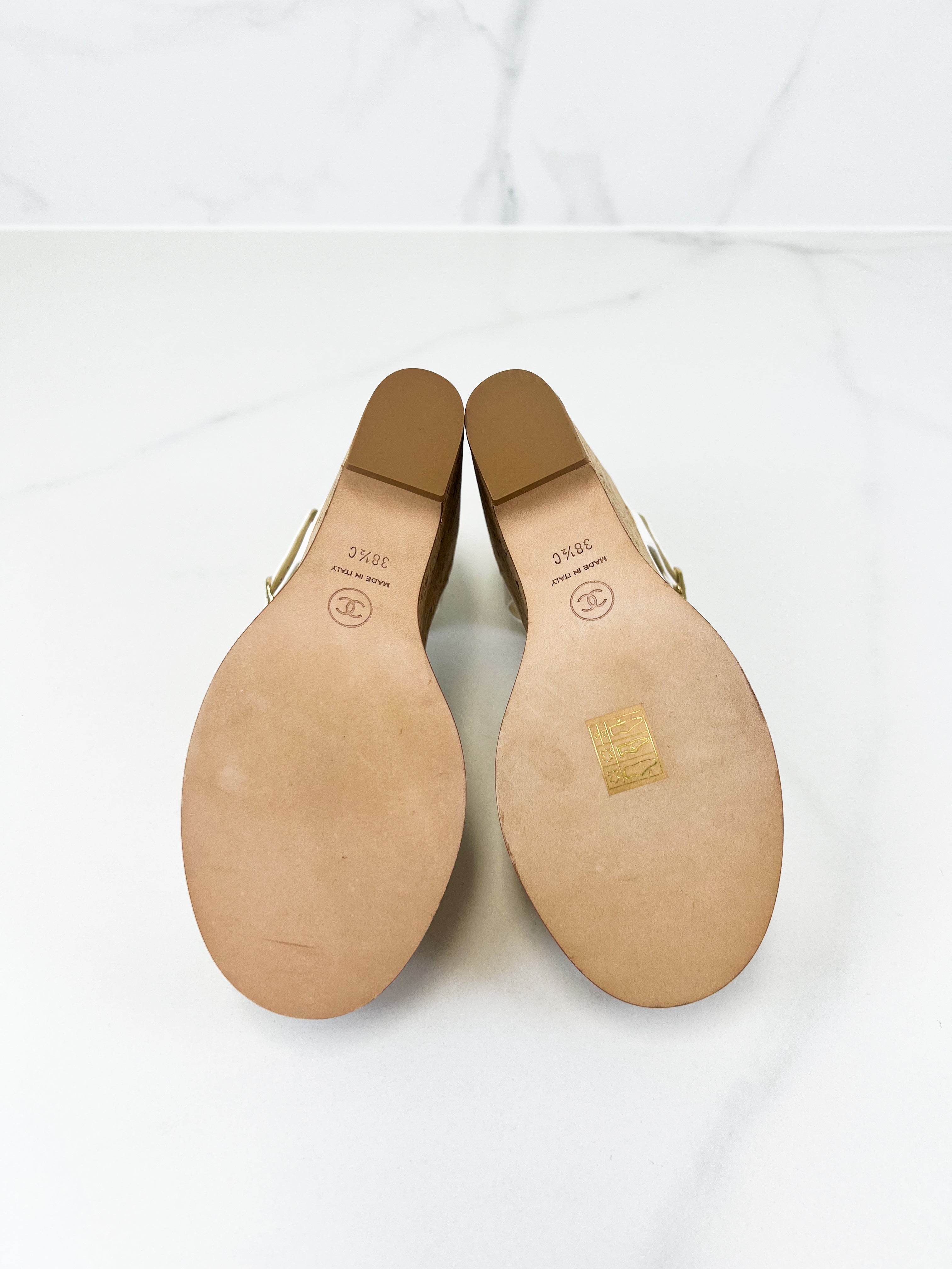 Chanel Wedges Size 38.5
