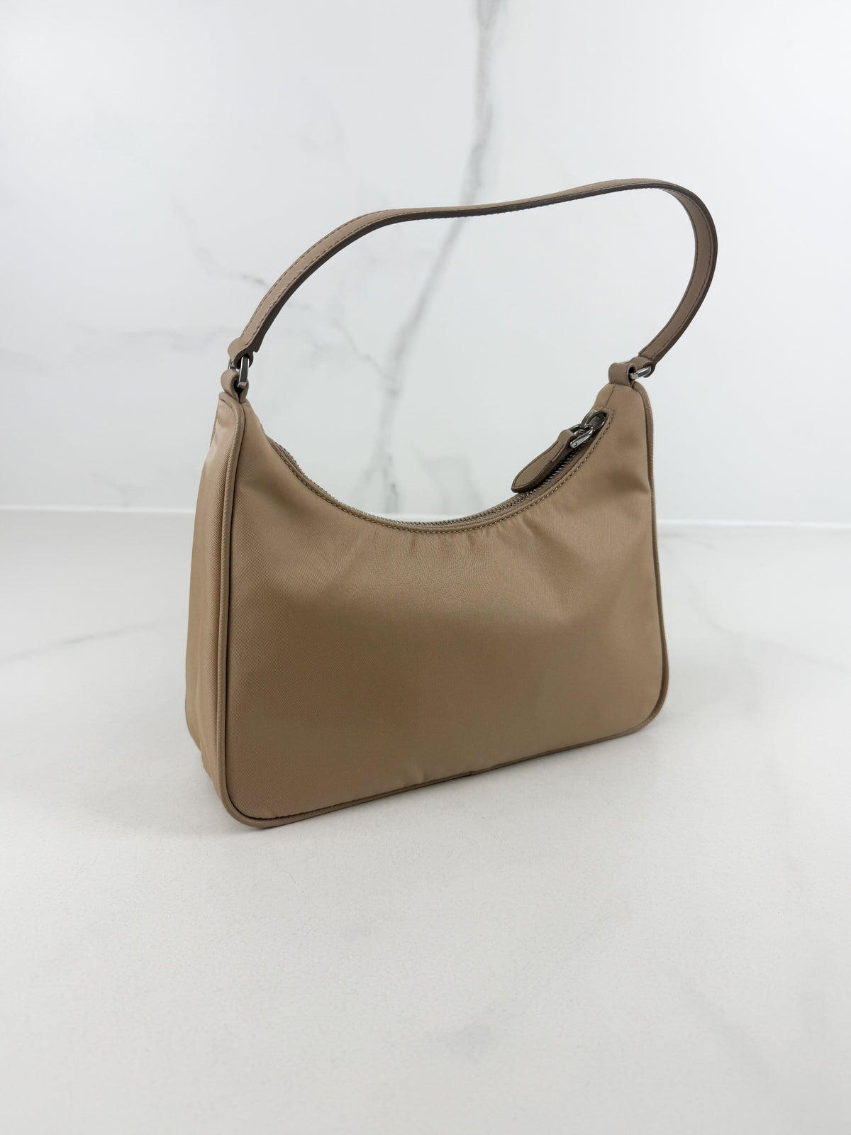 Prada Nylon Re-Edition 2005 in Dusty Pink