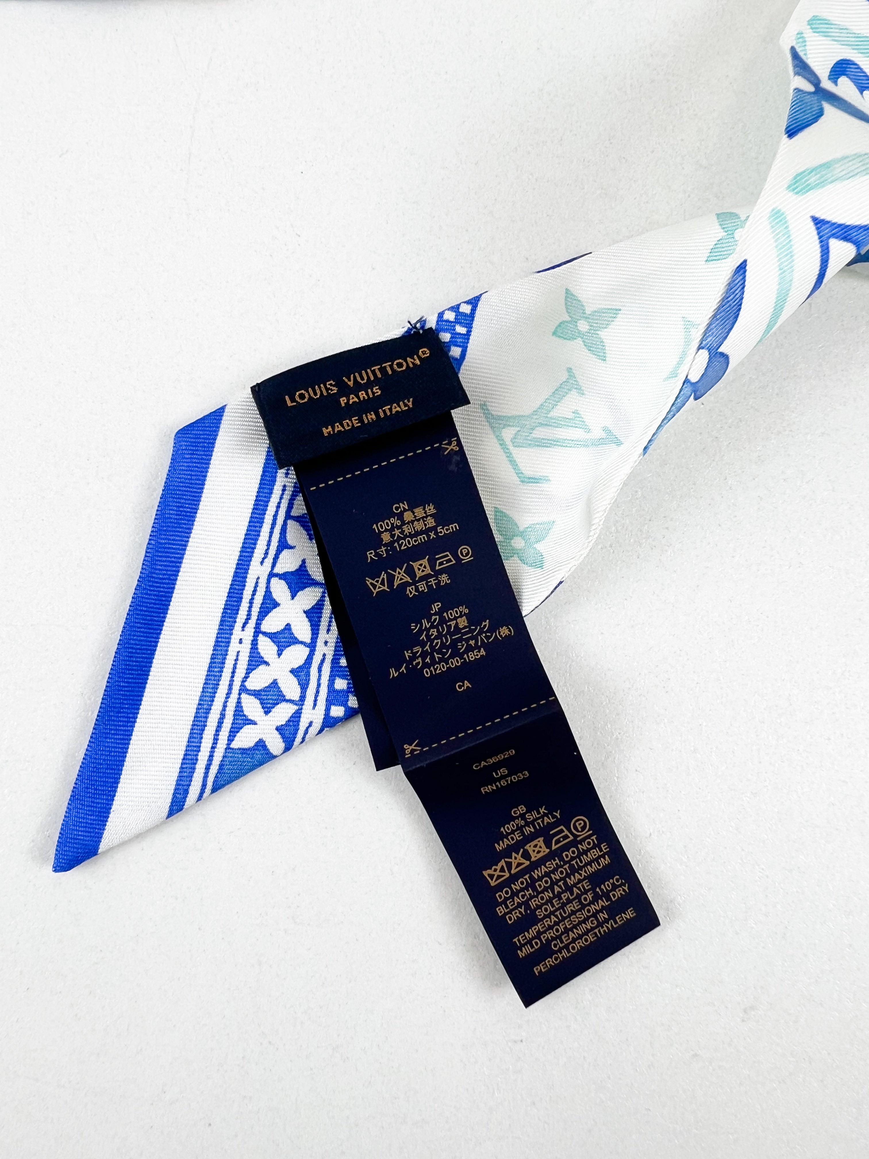 Louis Vuitton Confidential Bandeau Lagoon Blue Twilly