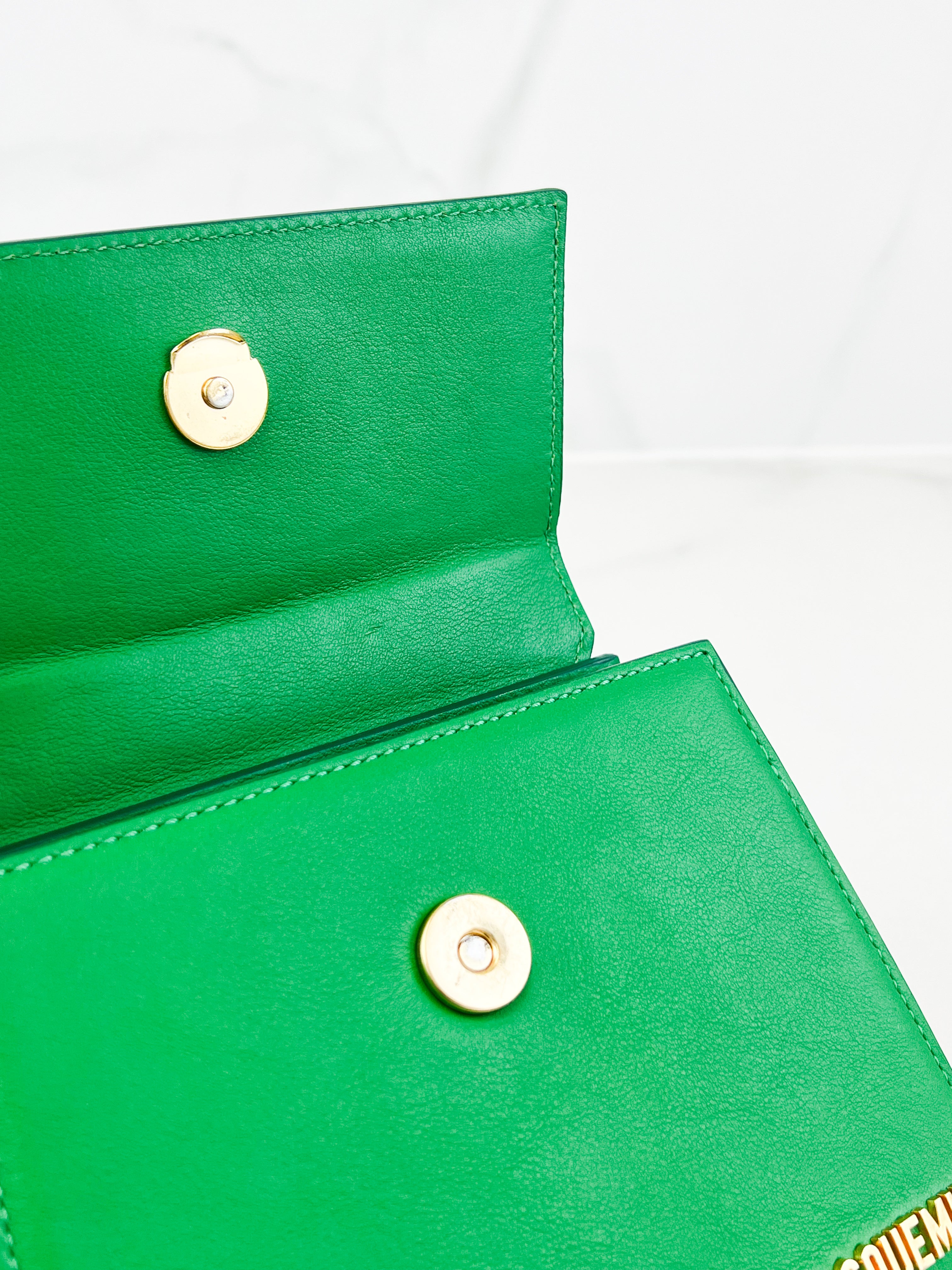 Jacquemus Green Le Chiquito Moyen