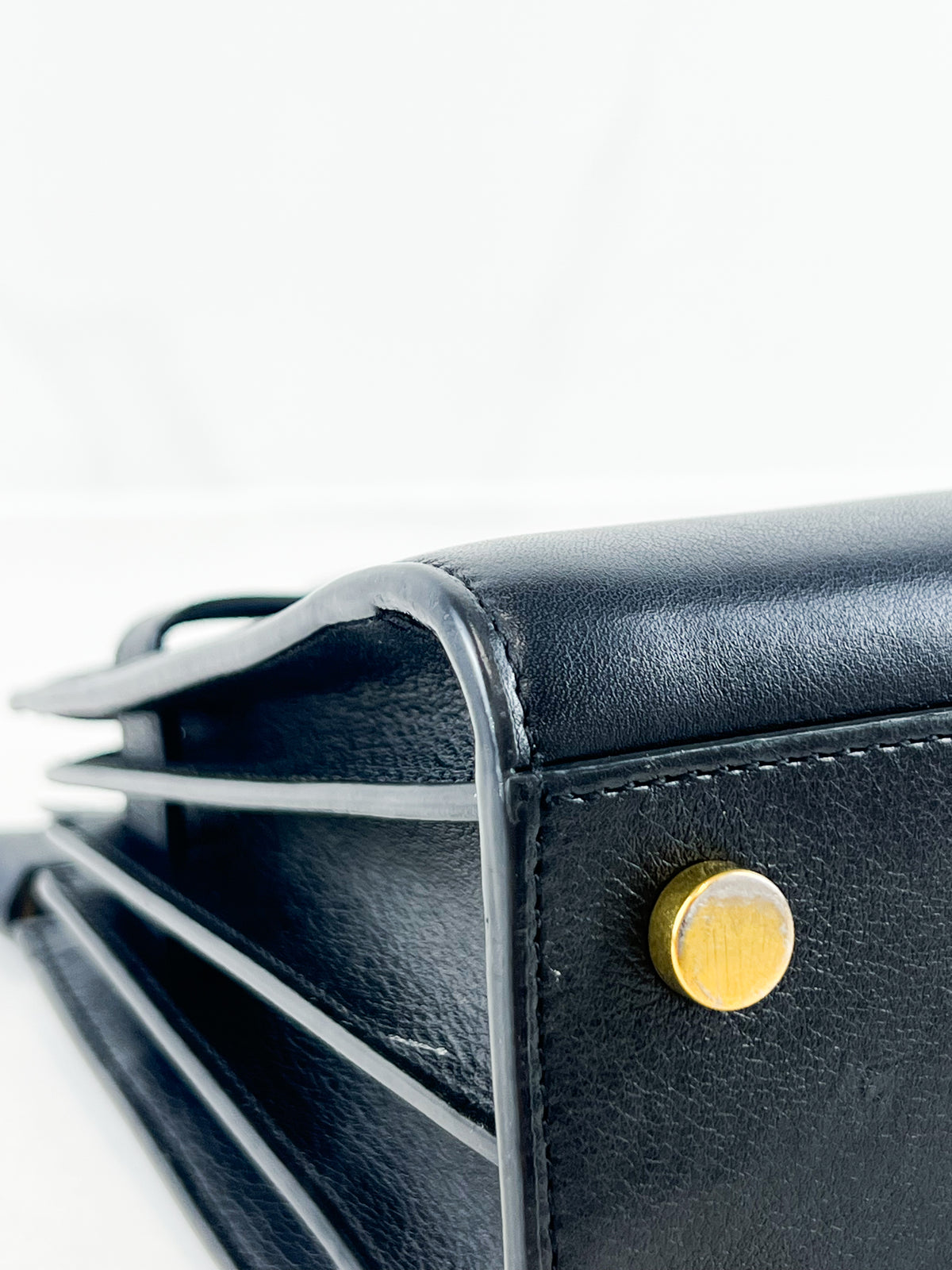 Saint Laurent Black Baby Sac De Jour