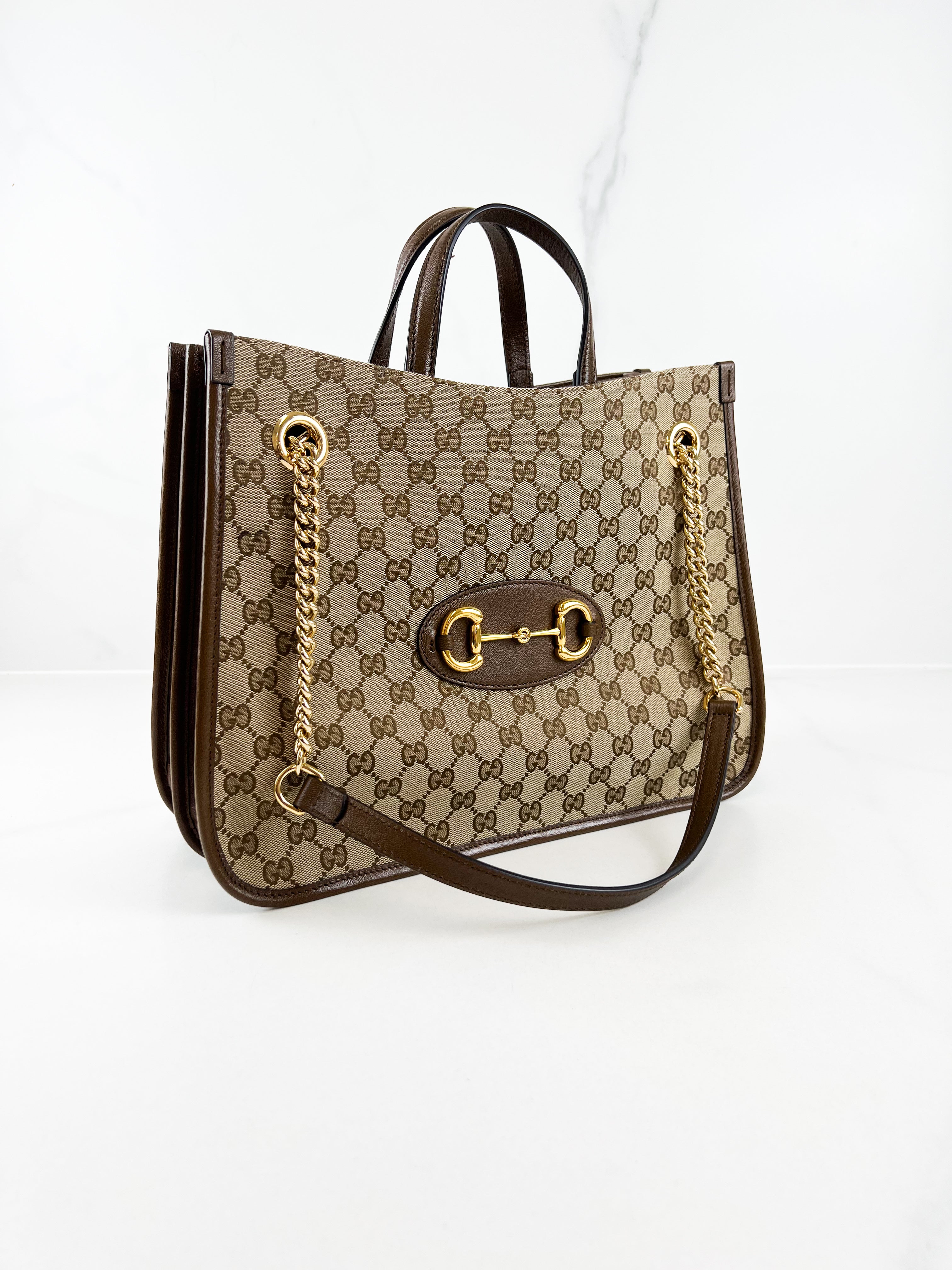 Gucci Horsebit 1955 Jumbo GG Medium Tote Bag