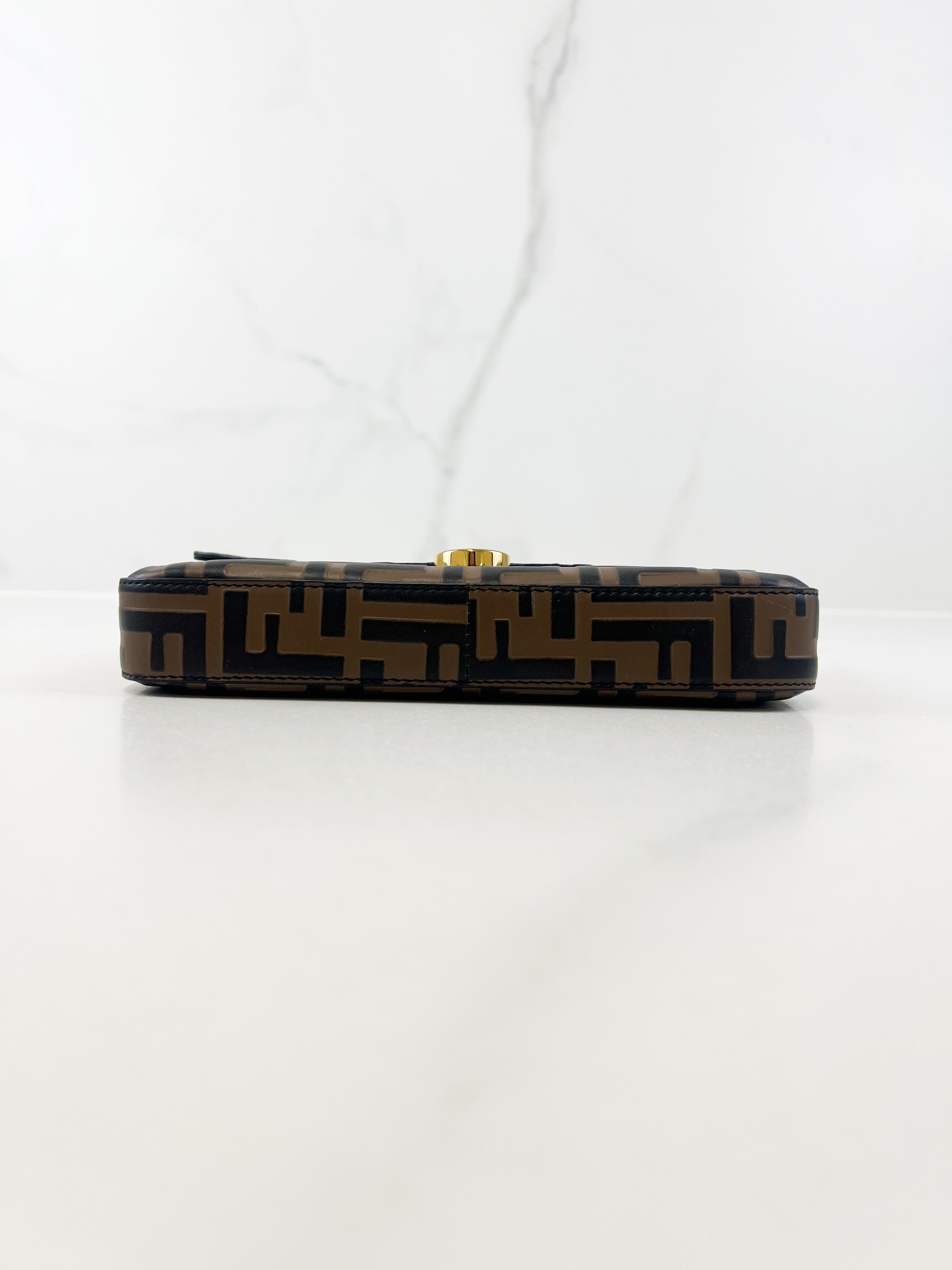 Fendi F Wallet on Chain with Pouch