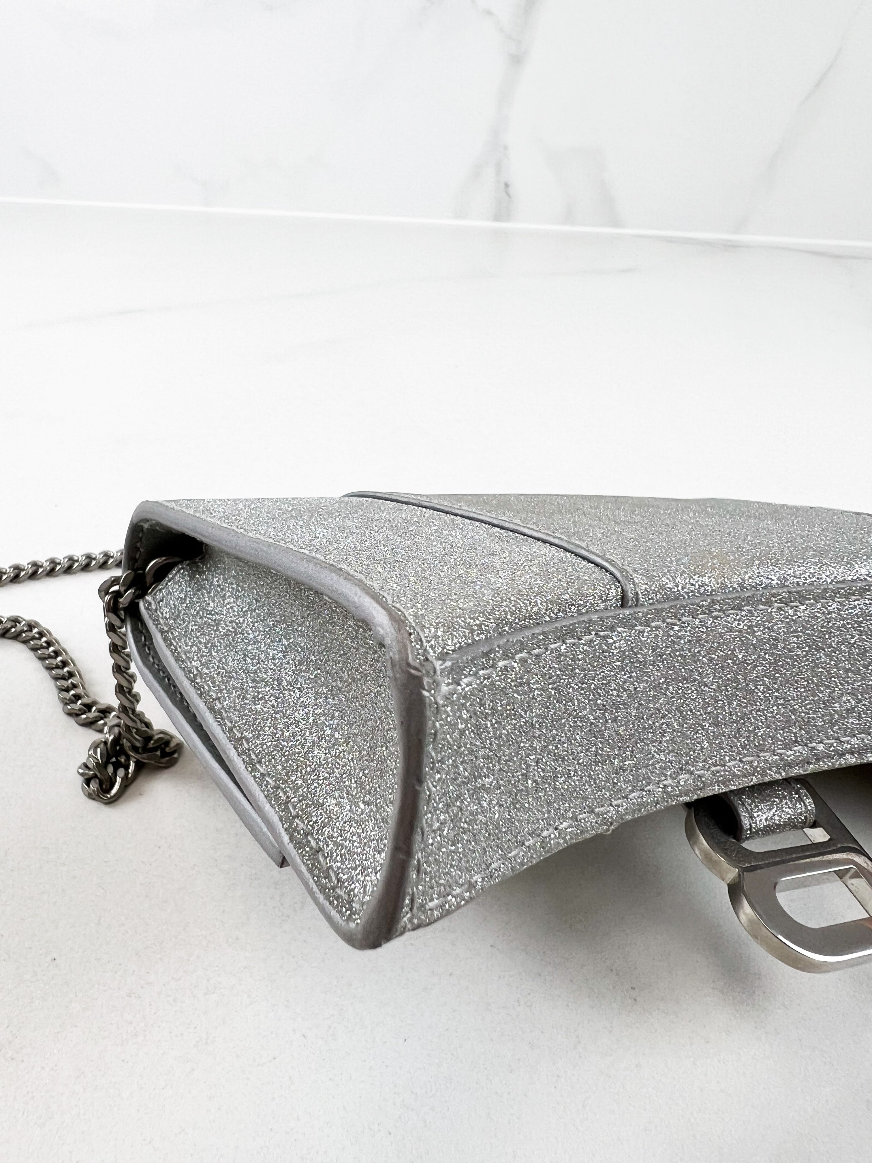 Balenciaga Hourglass Wallet on Chain