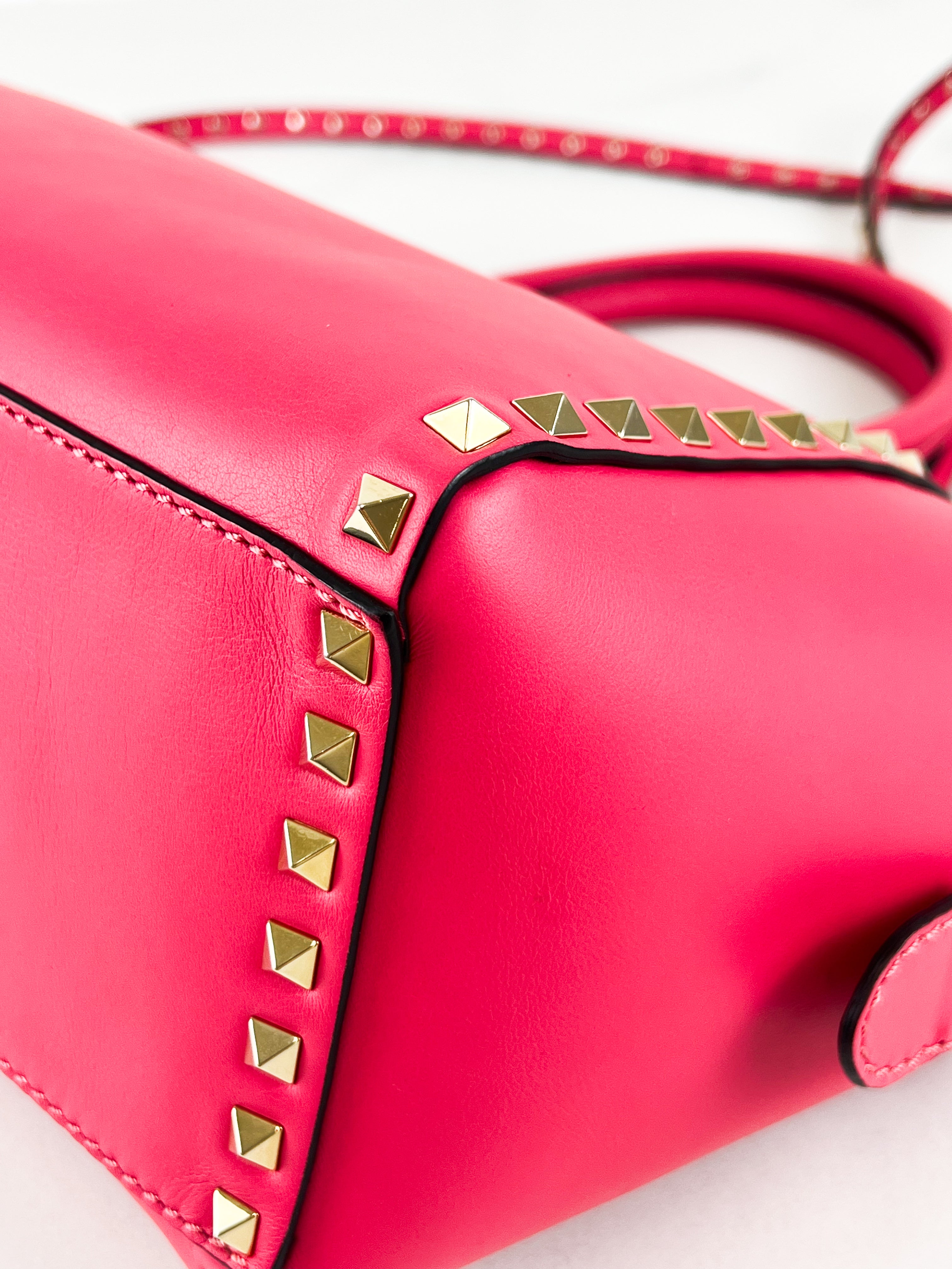 Valentino Garavani Rockstud Leather Tote