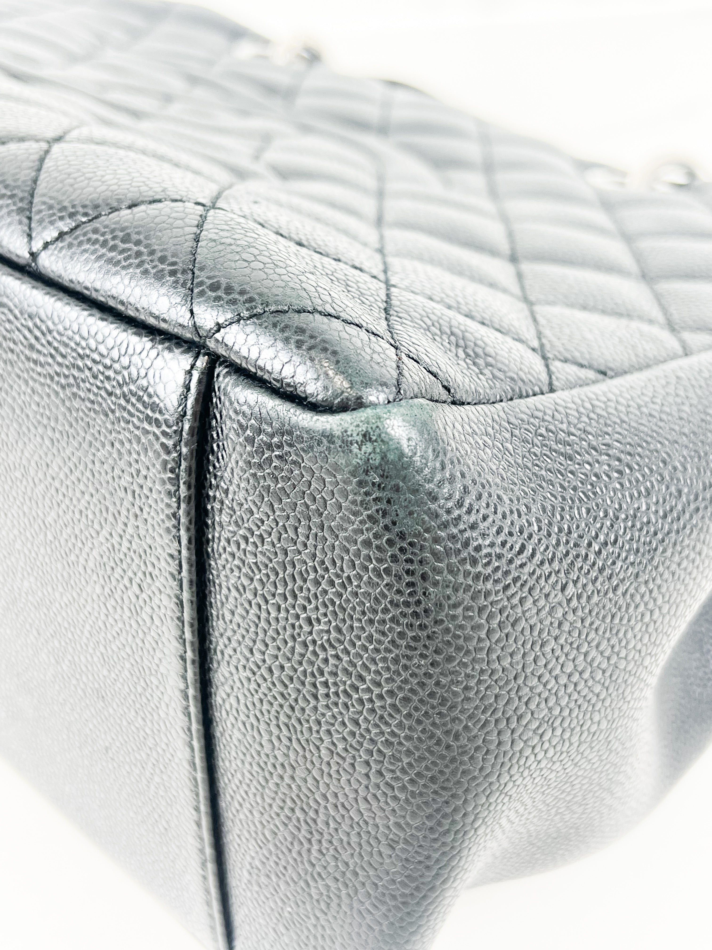 Chanel CC Black Caviar GST Tote