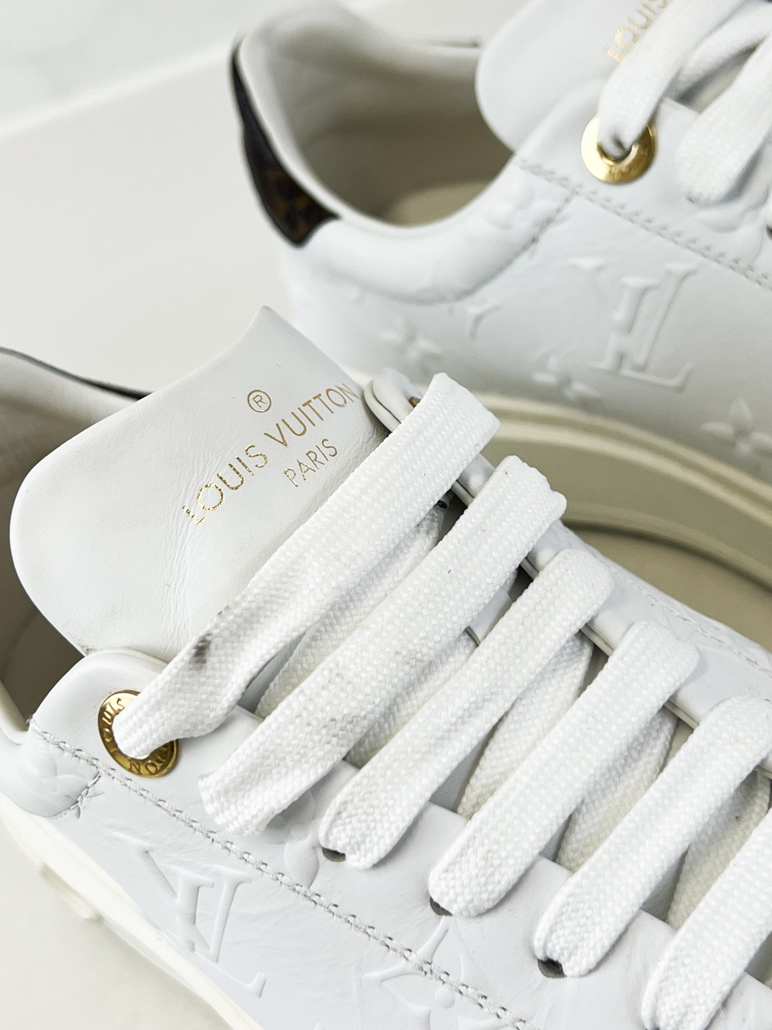 Louis Vuitton Monogram Time Out Sneaker Size 36.5
